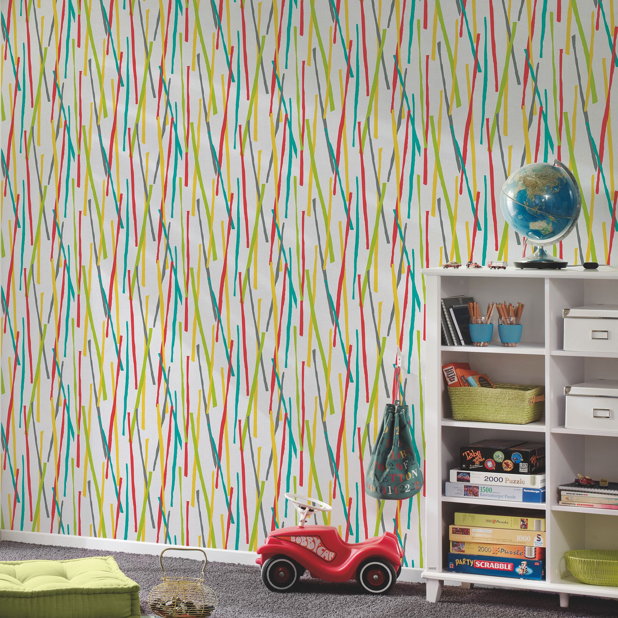 A.S. Creation Pop Colours Metallic Wallpaper | Departments | DIY At B&Q