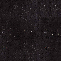 40mm Cosmic Black Quartz Worktop, (L)1040mm