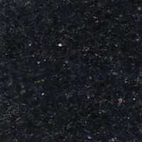 40mm Star galaxy Black Granite Kitchen Worktop, (L)1040mm