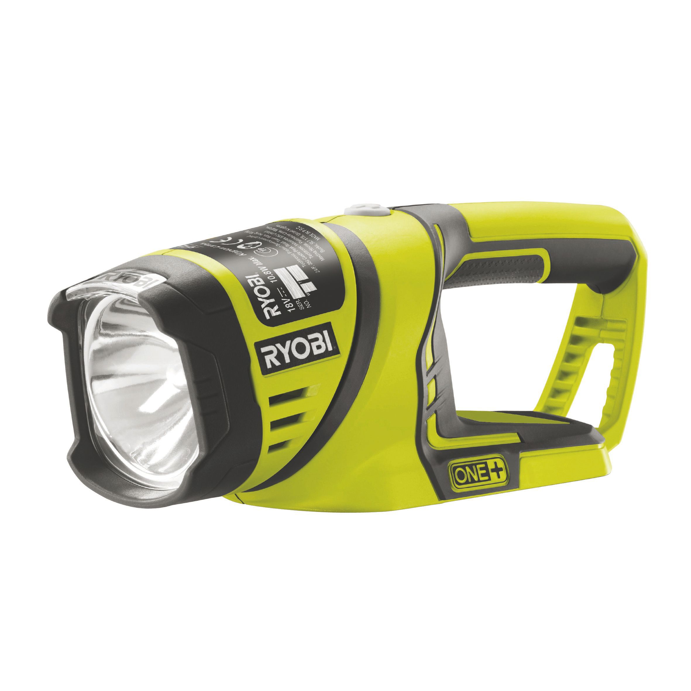 Ryobi ONE+ 18V Liion Cordless Torch RFL180M BARE Departments DIY