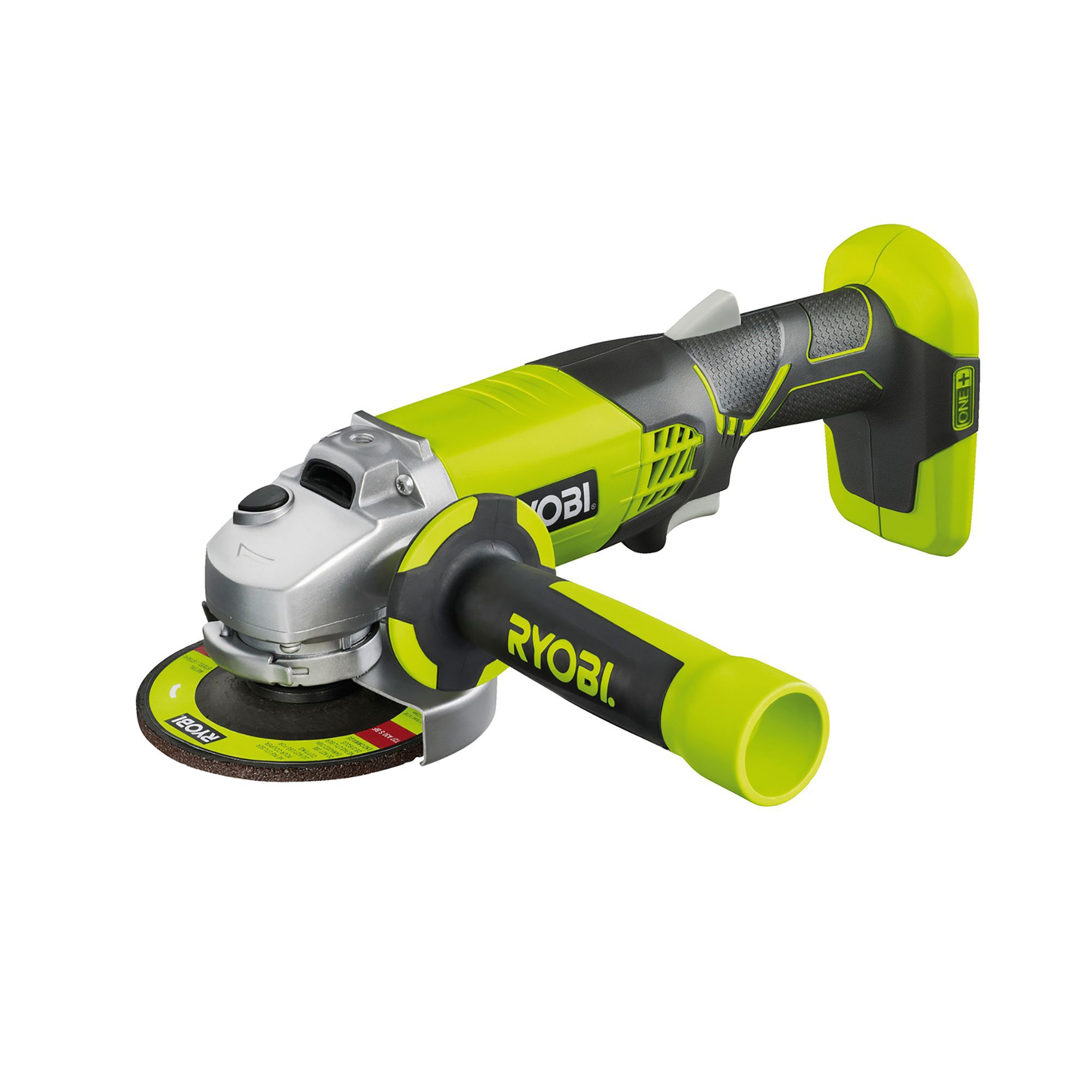 Ryobi One+ Cordless 18V 115mm Angle grinder R18AGLL40S Departments