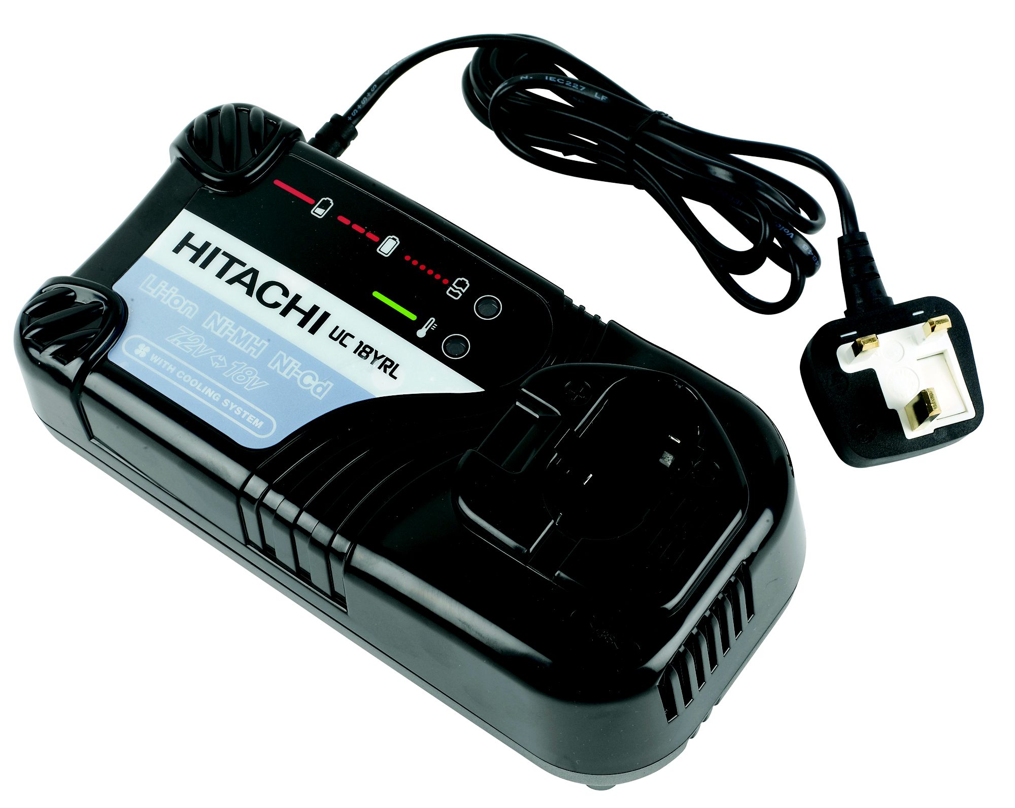 Hitachi 14.4V Ni-Cd, Ni-Mh & Li-Ion Battery Charger | Departments | DIY ...