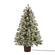 4ft Fairview Berry & cone Artificial Christmas tree