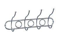 5 Hook rail, (L)210mm (H)25mm