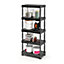 5 shelf Plastic Shelving unit (H)1820mm (W)800mm (D)400mm