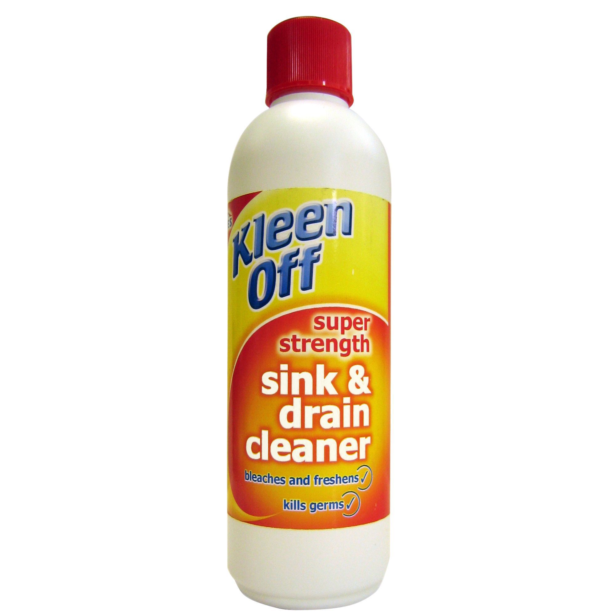 Kleenoff Sink Drain Unblocker Bottle 500 Ml Departments Diy At B Q