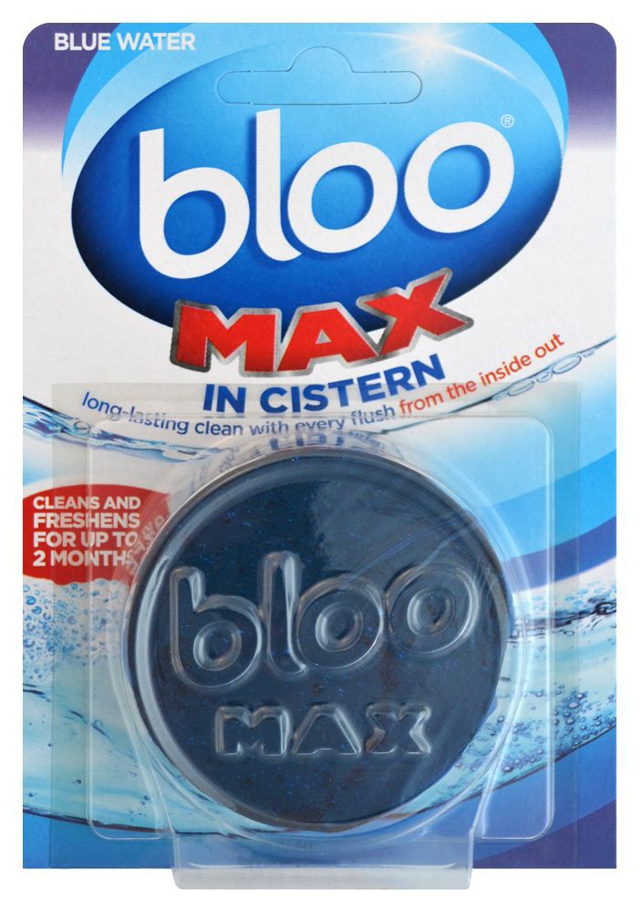 Bloo Max Blue In-Cistern Unscented Toilet Block