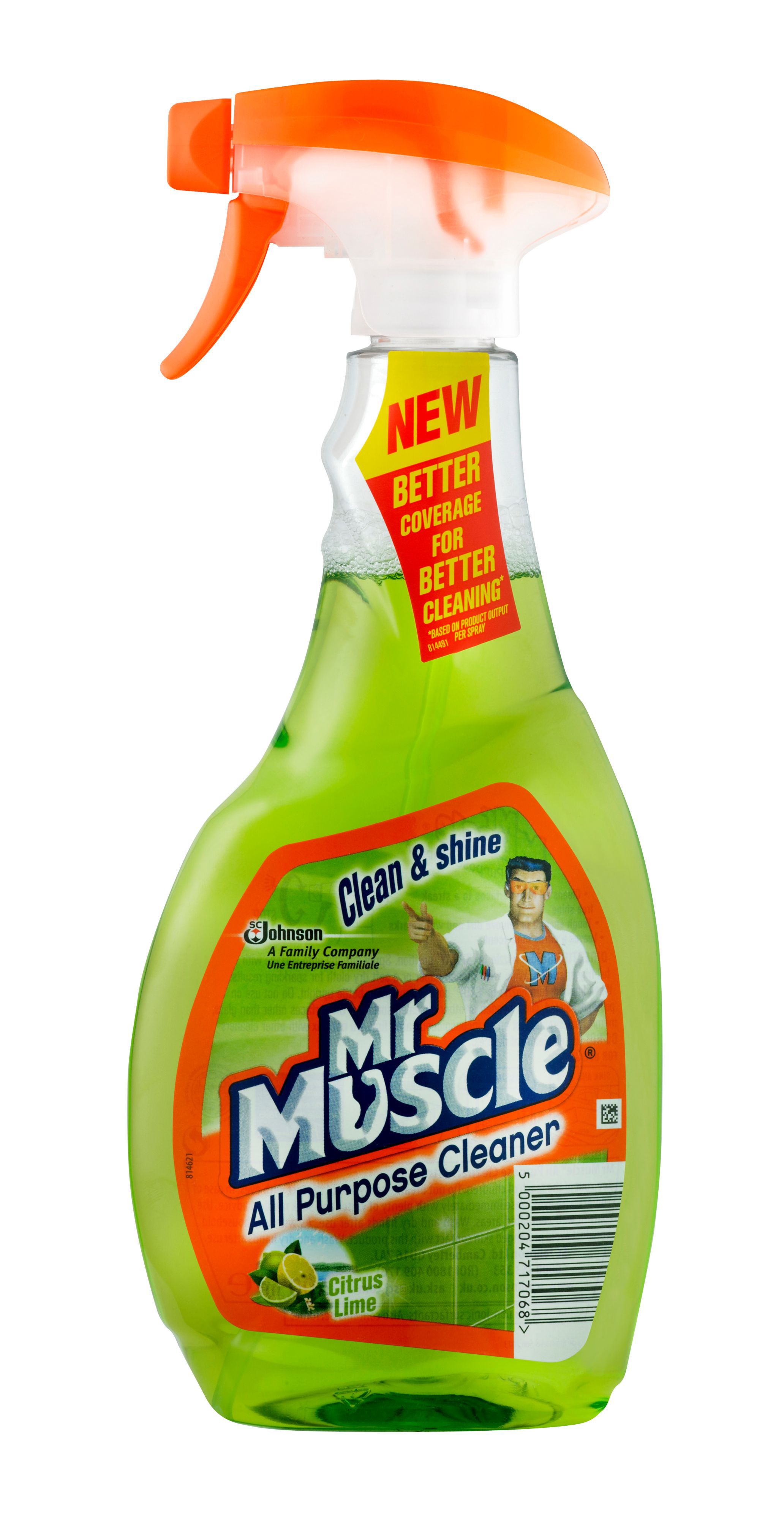 Mr Muscle Cleaning Spray Bottle, 500 ml Departments DIY at B&Q