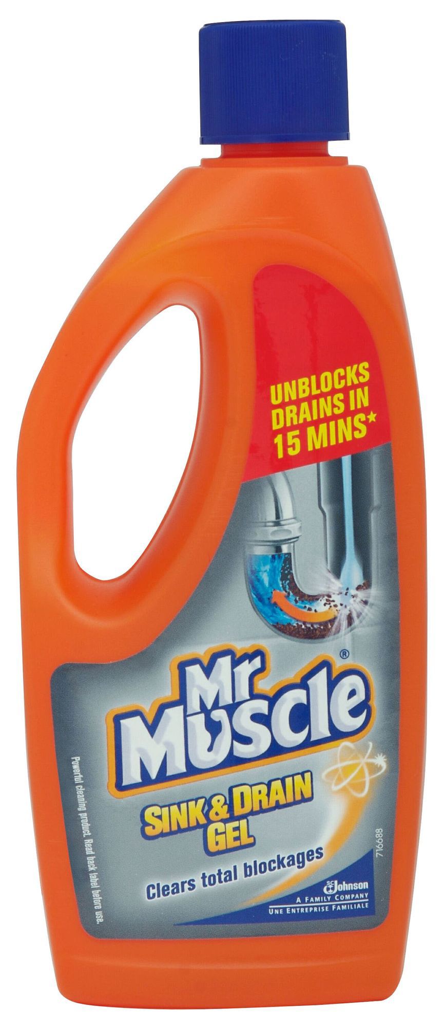 Mr Muscle Sink Drain Unblocker Bottle 500 Ml Departments Diy At B Q