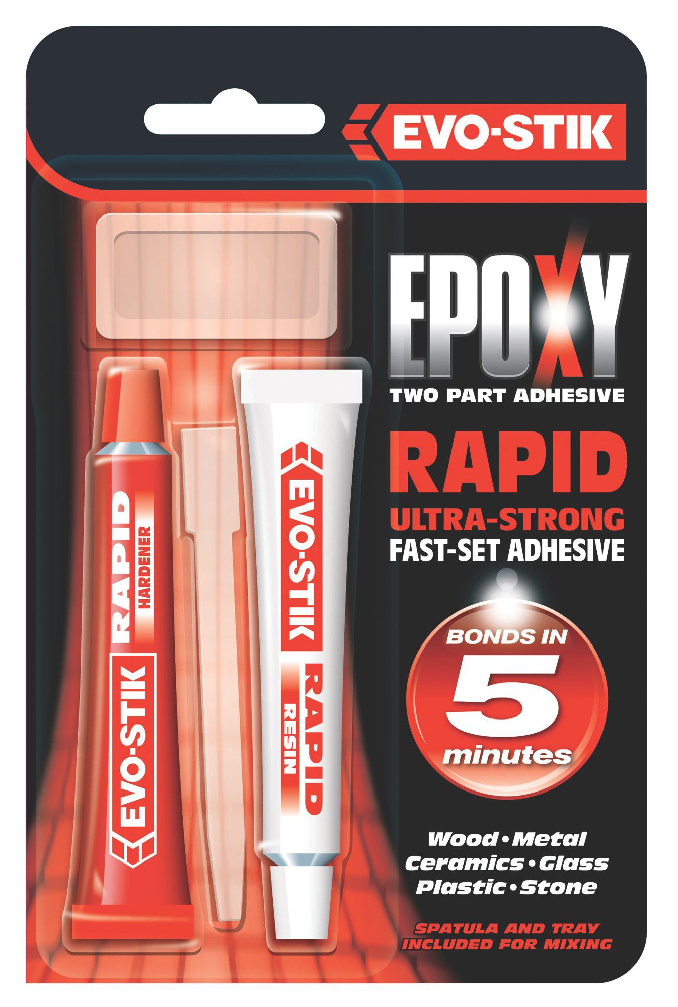 Evo-Stik Rapid Epoxy Glue 30ml | Departments | DIY at B&Q