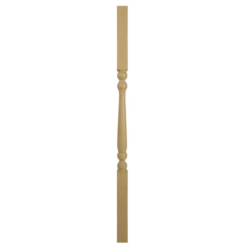 Colonial White Oak Spindle (W)41mm (L)900mm Departments DIY at B&Q