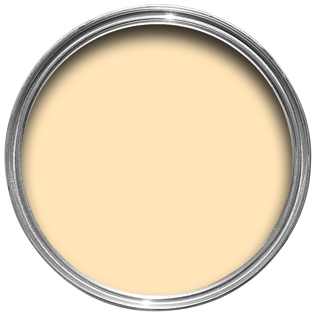 Crown Gentle Yellow Silk Emulsion Paint 5L Departments DIY at B&Q