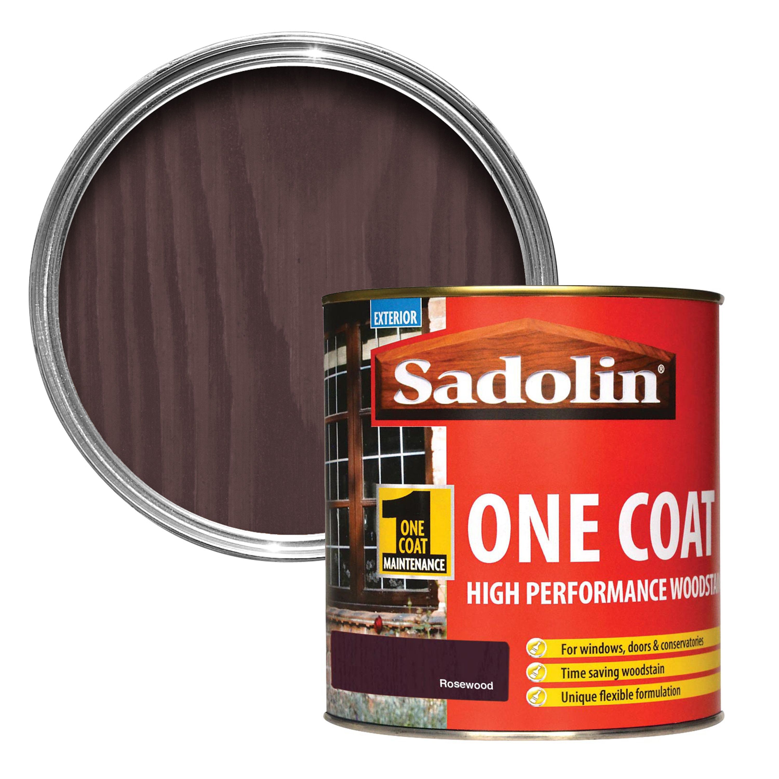 Sadolin Rosewood SemiGloss Wood Stain 1000ml Departments TradePoint