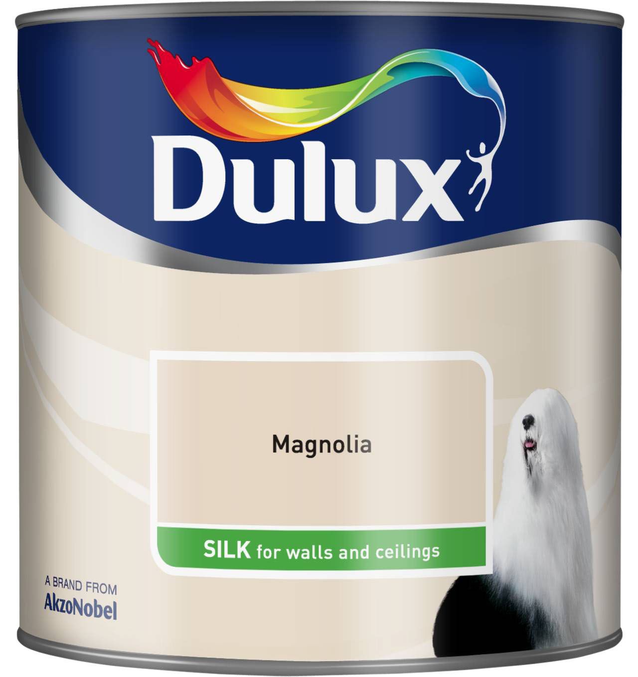  Dulux Magnolia  Silk Emulsion paint 2 5L Departments 
