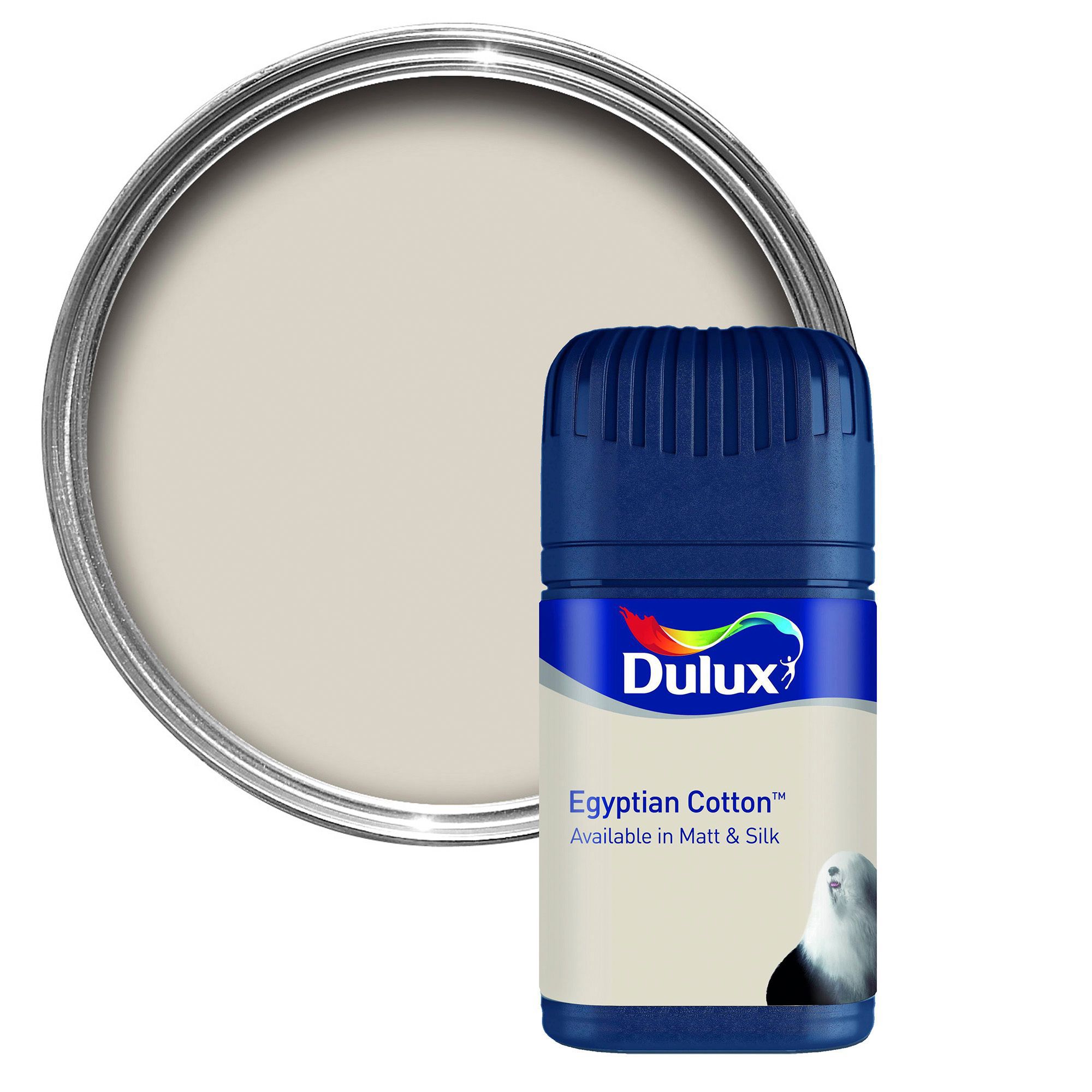 Dulux Colour Egyptian Cotton Matt Emulsion Paint 0.05L Tester Pot ...