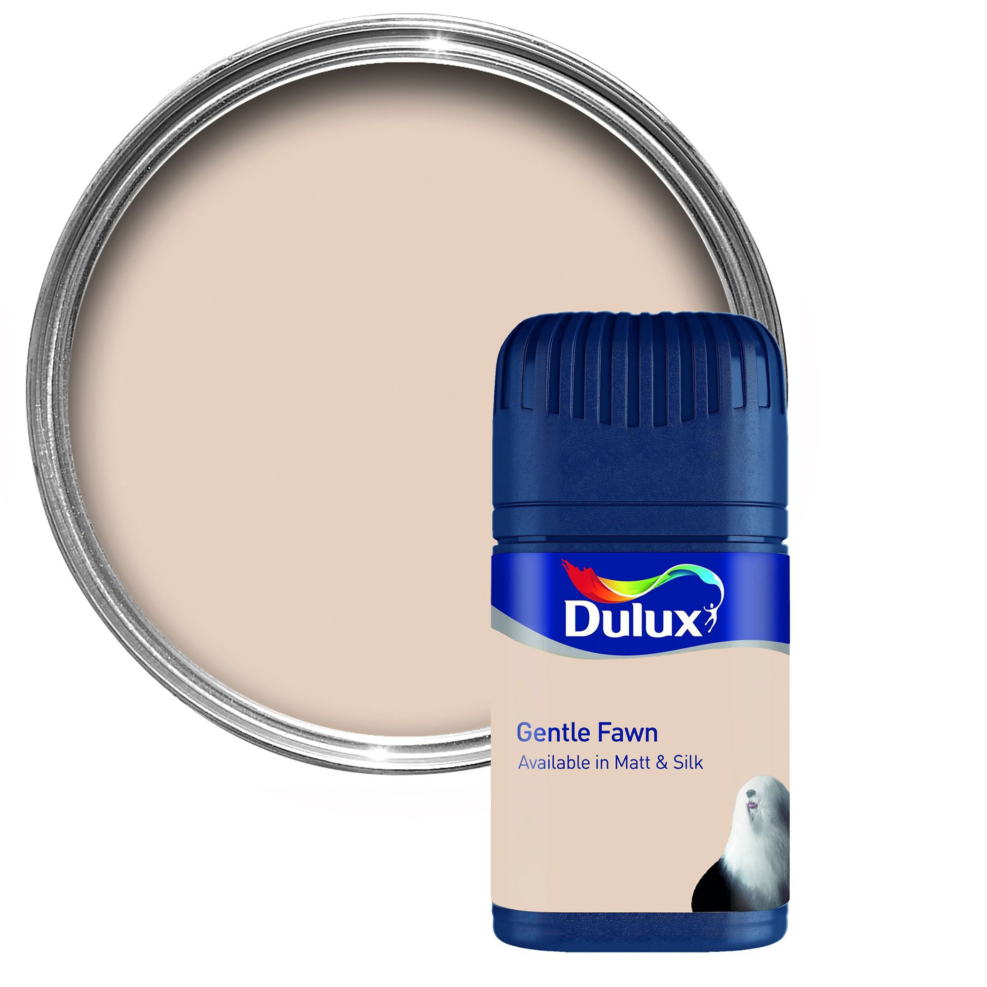 Dulux Colour Gentle Fawn Matt Emulsion Paint 0.05L Tester Pot
