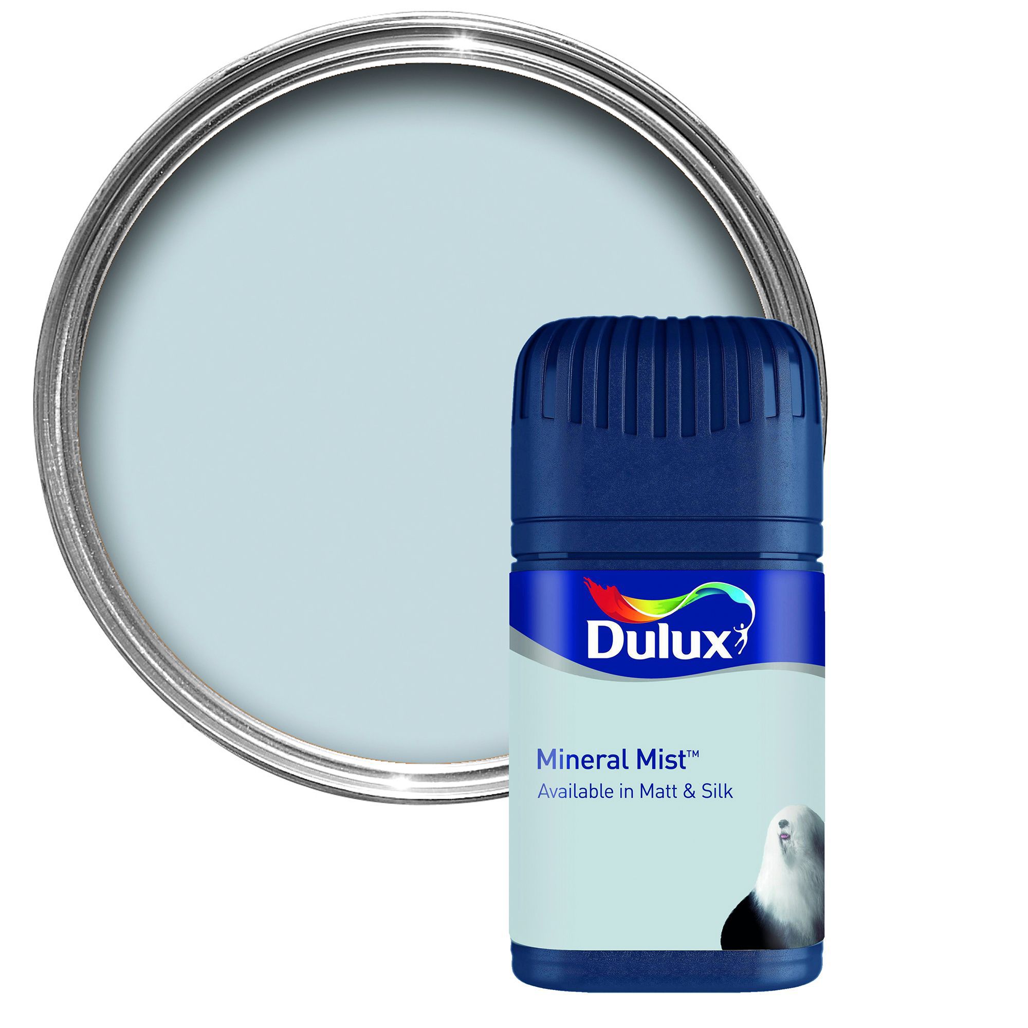 Dulux Tester Mineral Mist Matt Emulsion Paint 0.05L Tester Pot ...