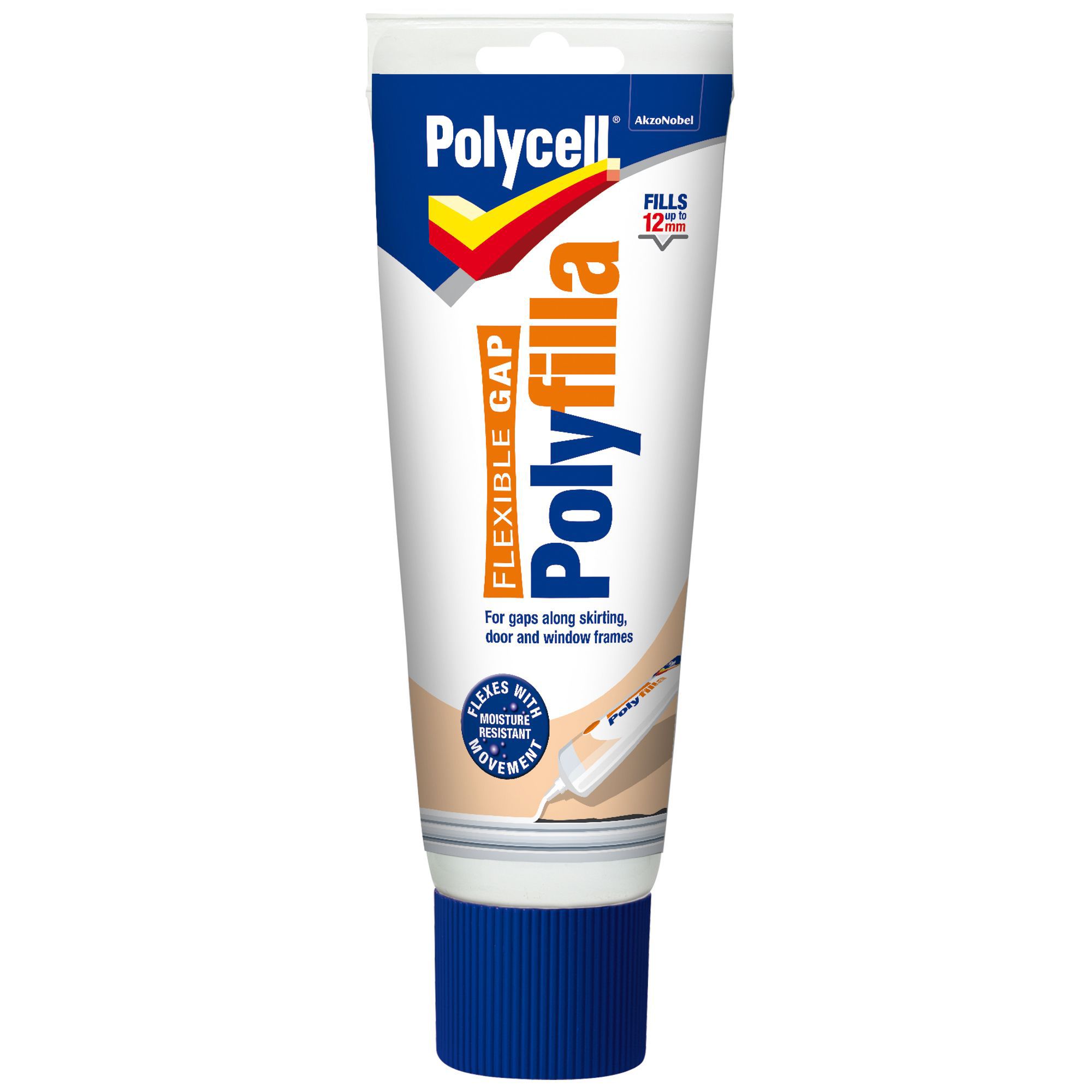 5010212496718 POLYCELL FLEXIBLE FILLER WHITE 330G Departments DIY