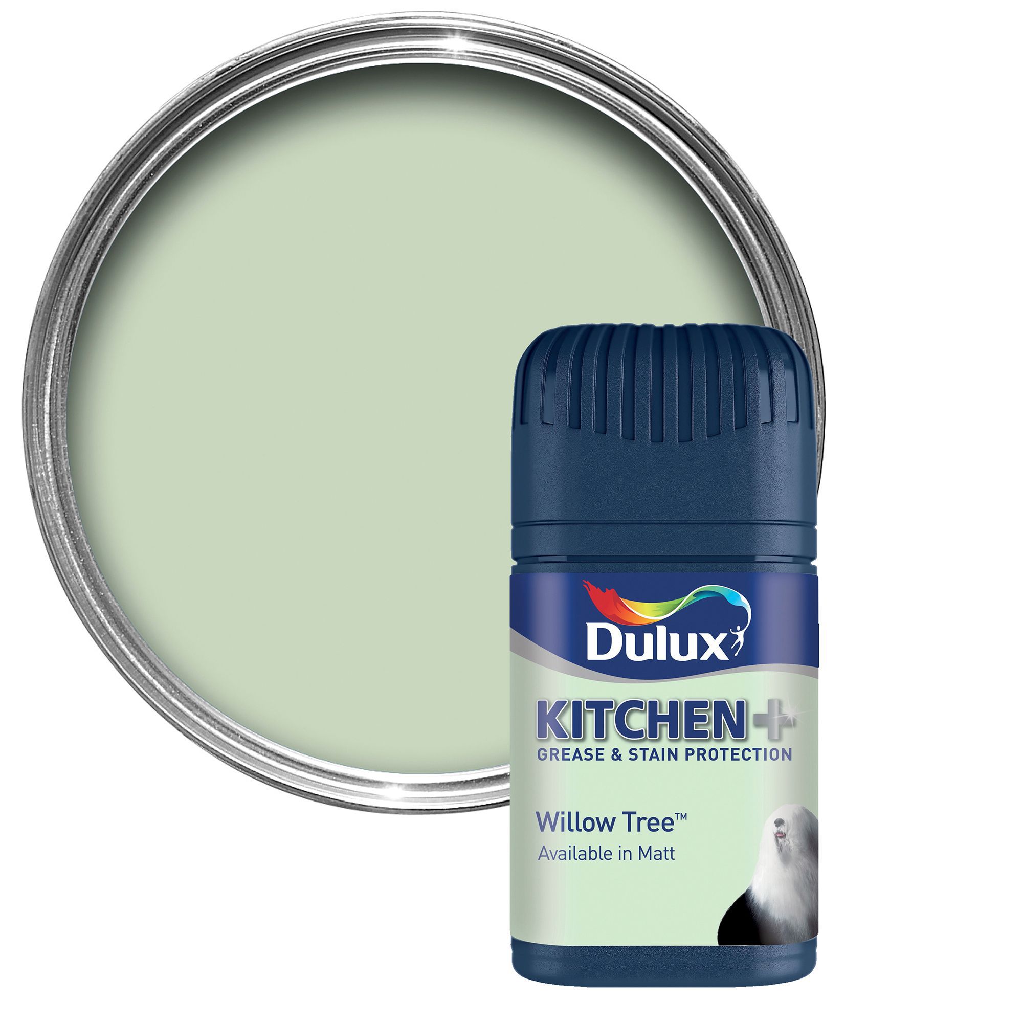 Dulux Kitchen Willow tree Matt Emulsion paint 0.05 L Tester pot