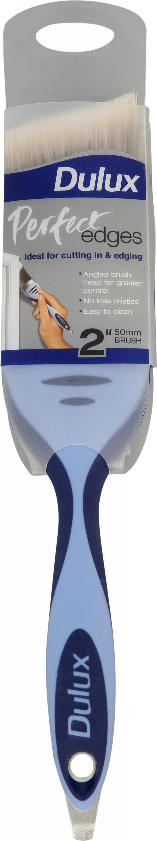 Dulux Perfect edges 2" Angled paint brush Departments DIY at B&Q