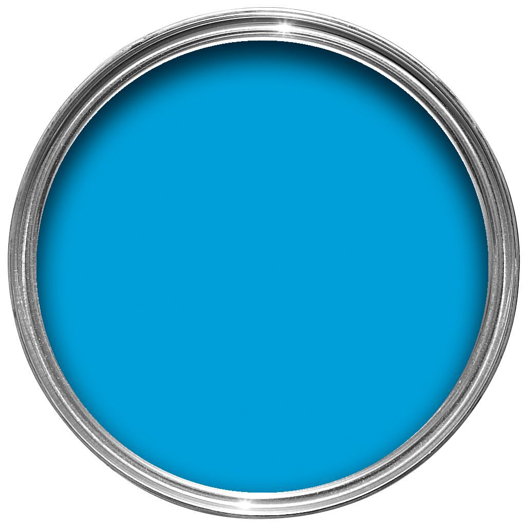 Dulux Striking cyan Matt Emulsion paint 1.25 L Departments DIY at B&Q