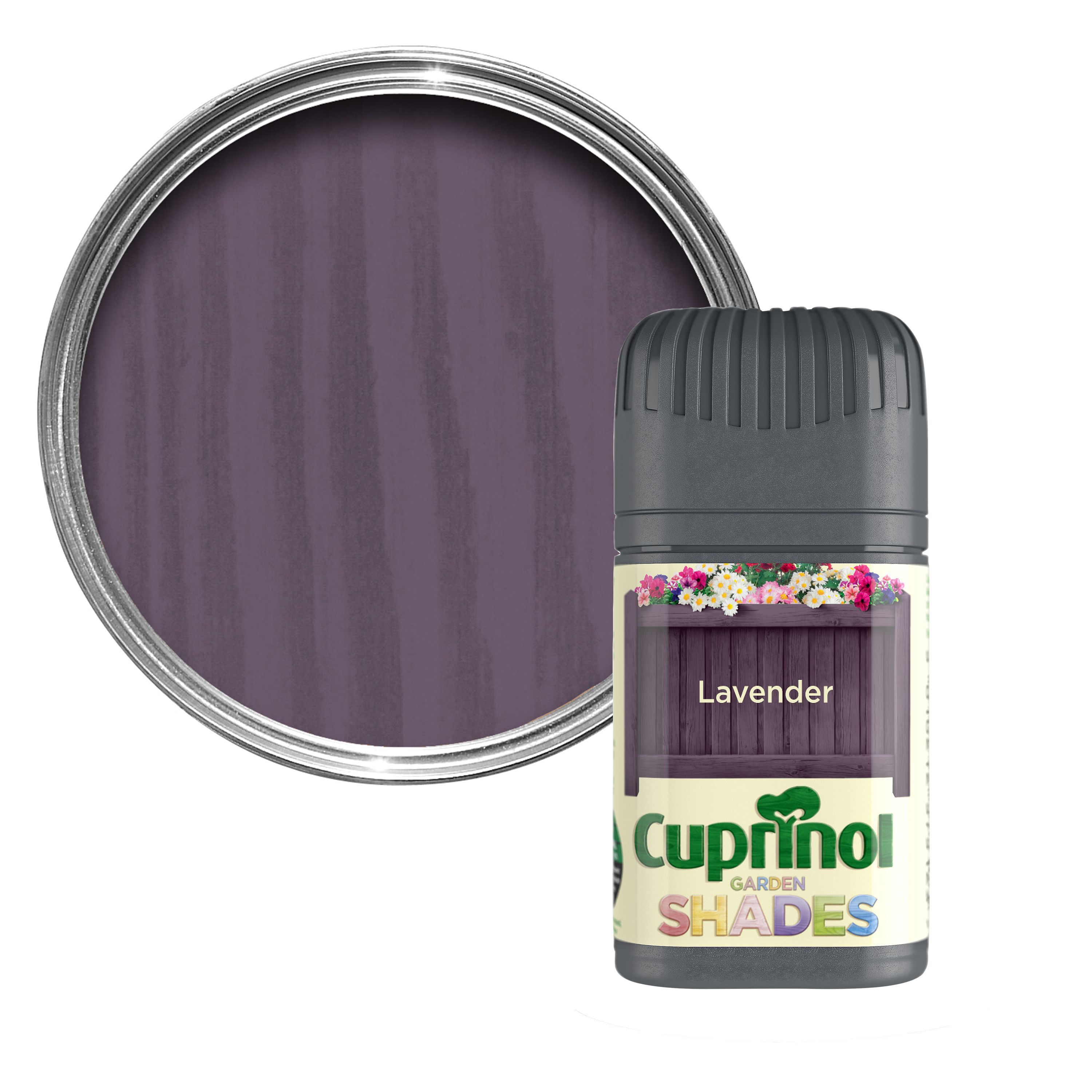 Cuprinol Garden Shades Lavender Matt Wood paint 0.05L Departments DIY at B&Q