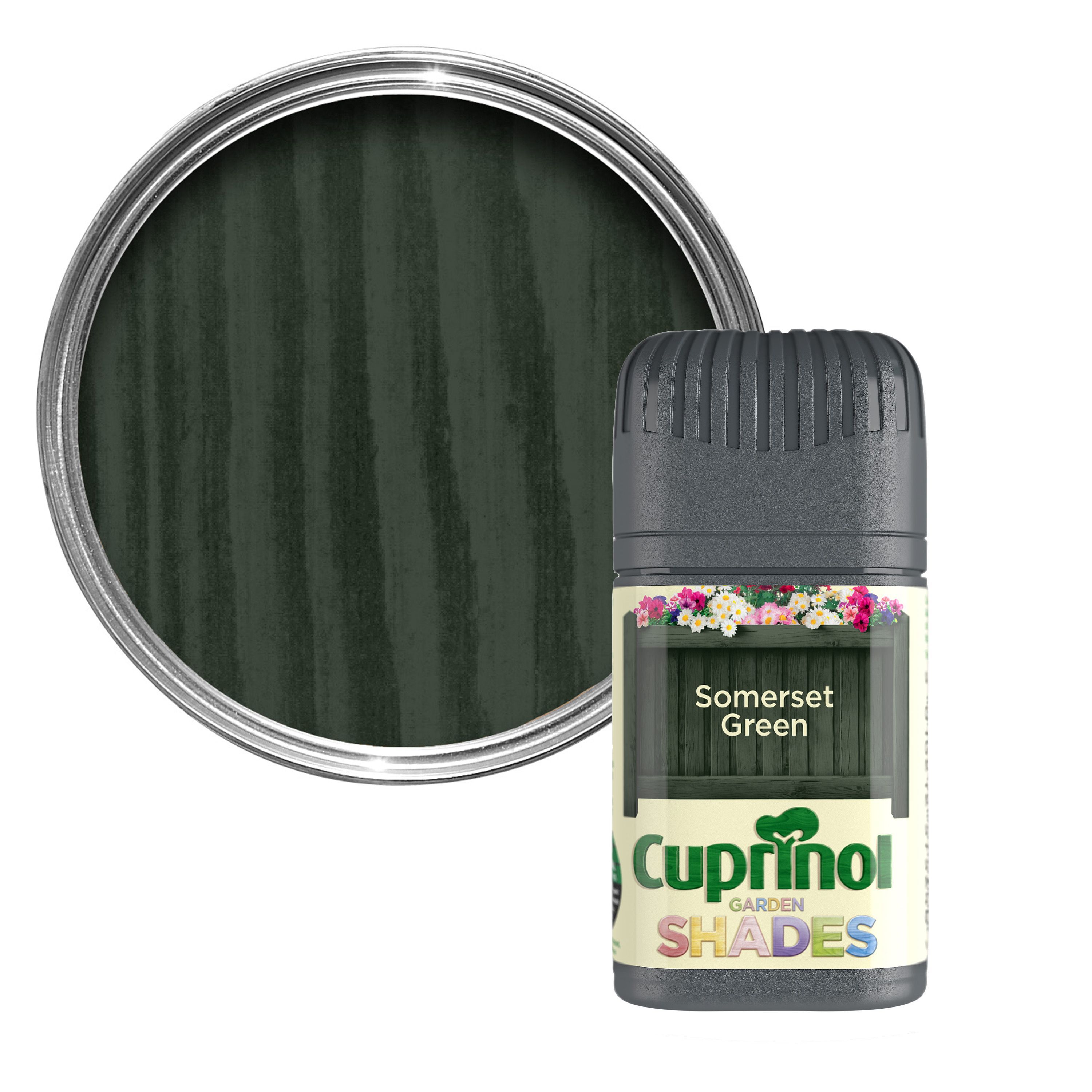 Cuprinol Garden Shades Somerset green Matt Wood paint 0.05L