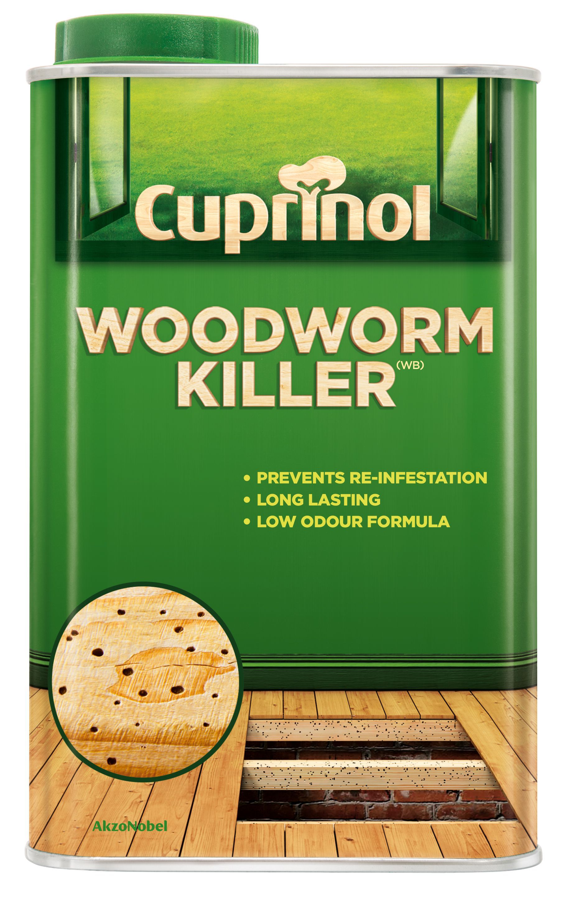 Cuprinol Clear Woodworm killer 1L | Departments | DIY at B&Q