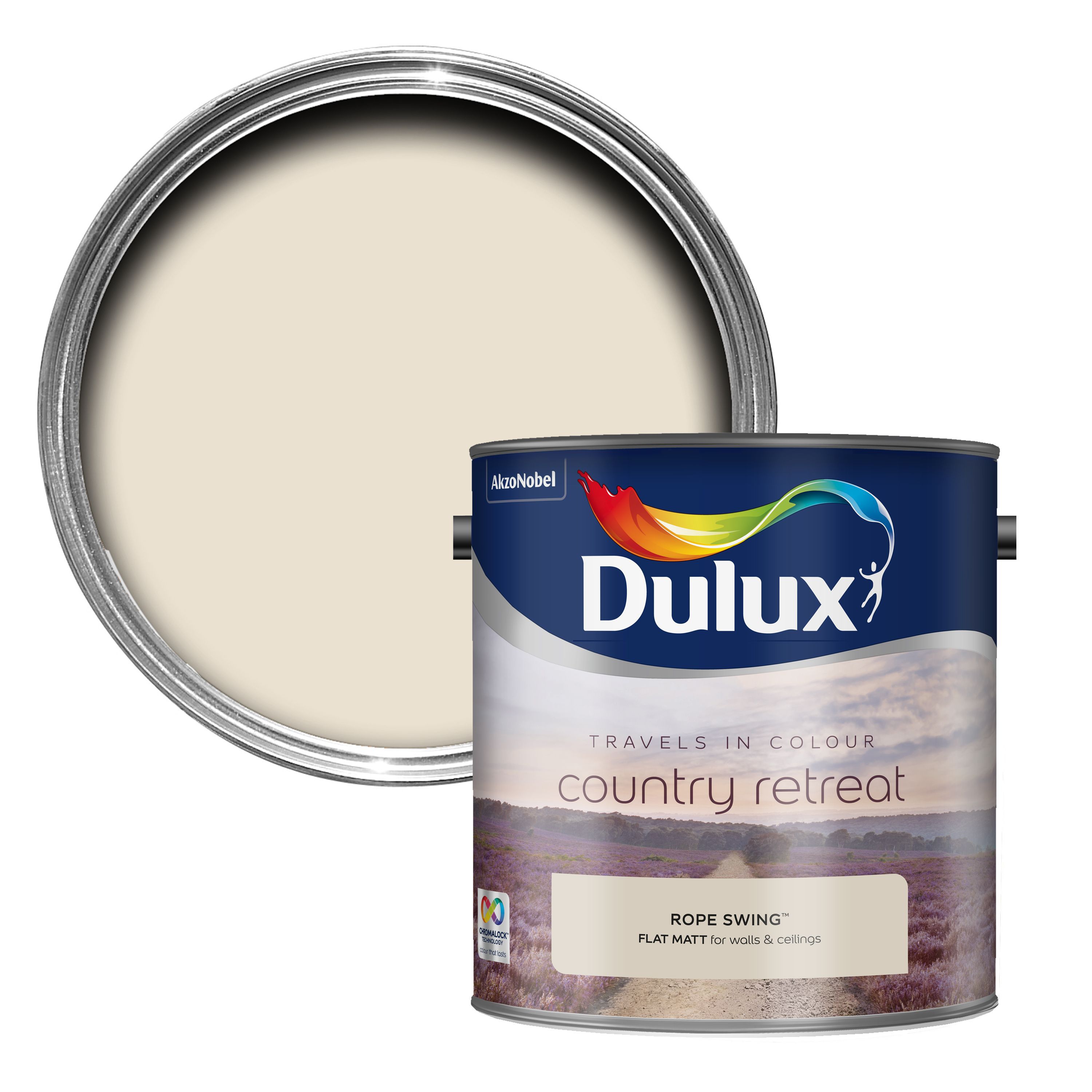  Dulux  Travels In Colour Rope Swing Cream Flat Matt 