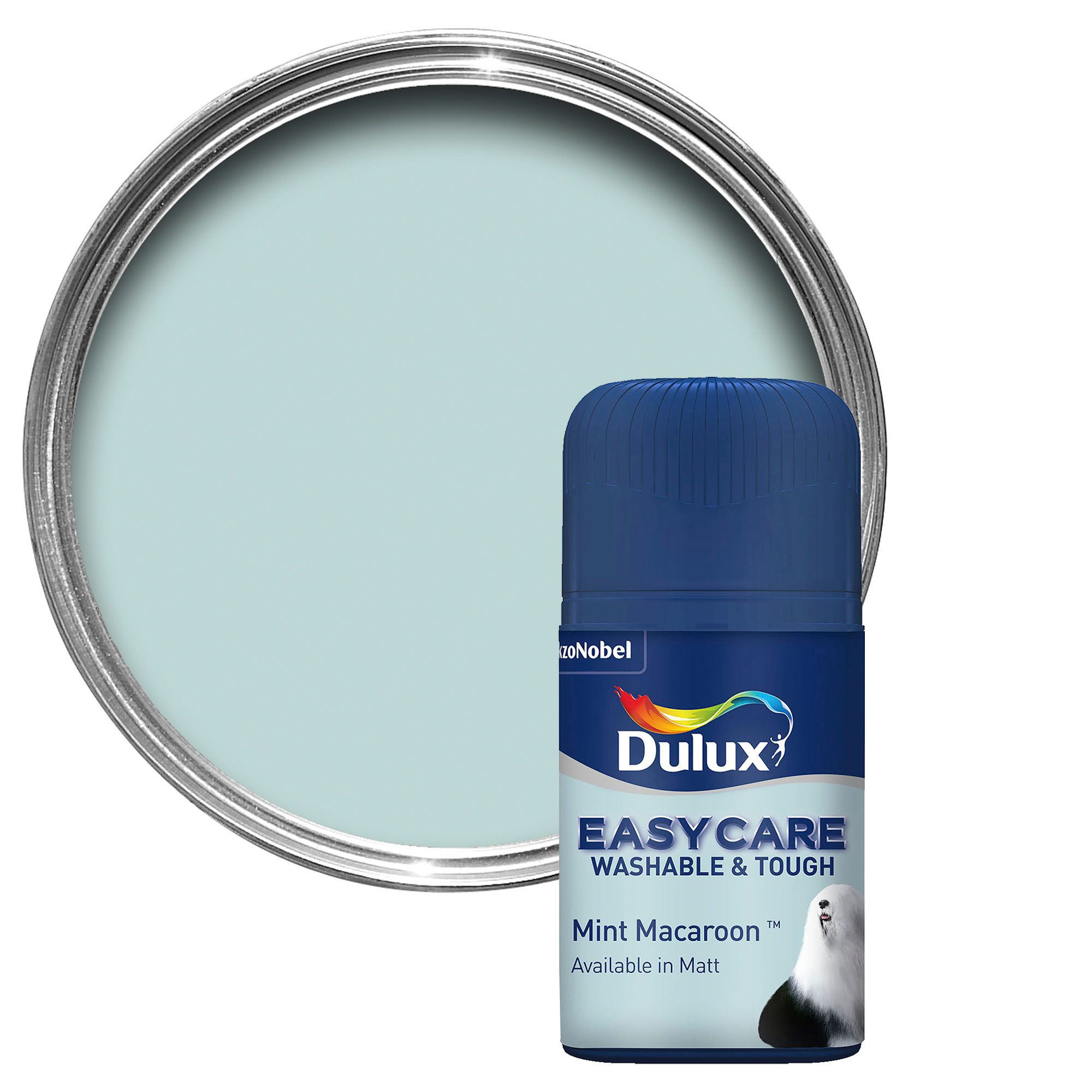 Dulux Easycare Mint Macaroon Matt Emulsion Paint 0.05L Tester Pot ...