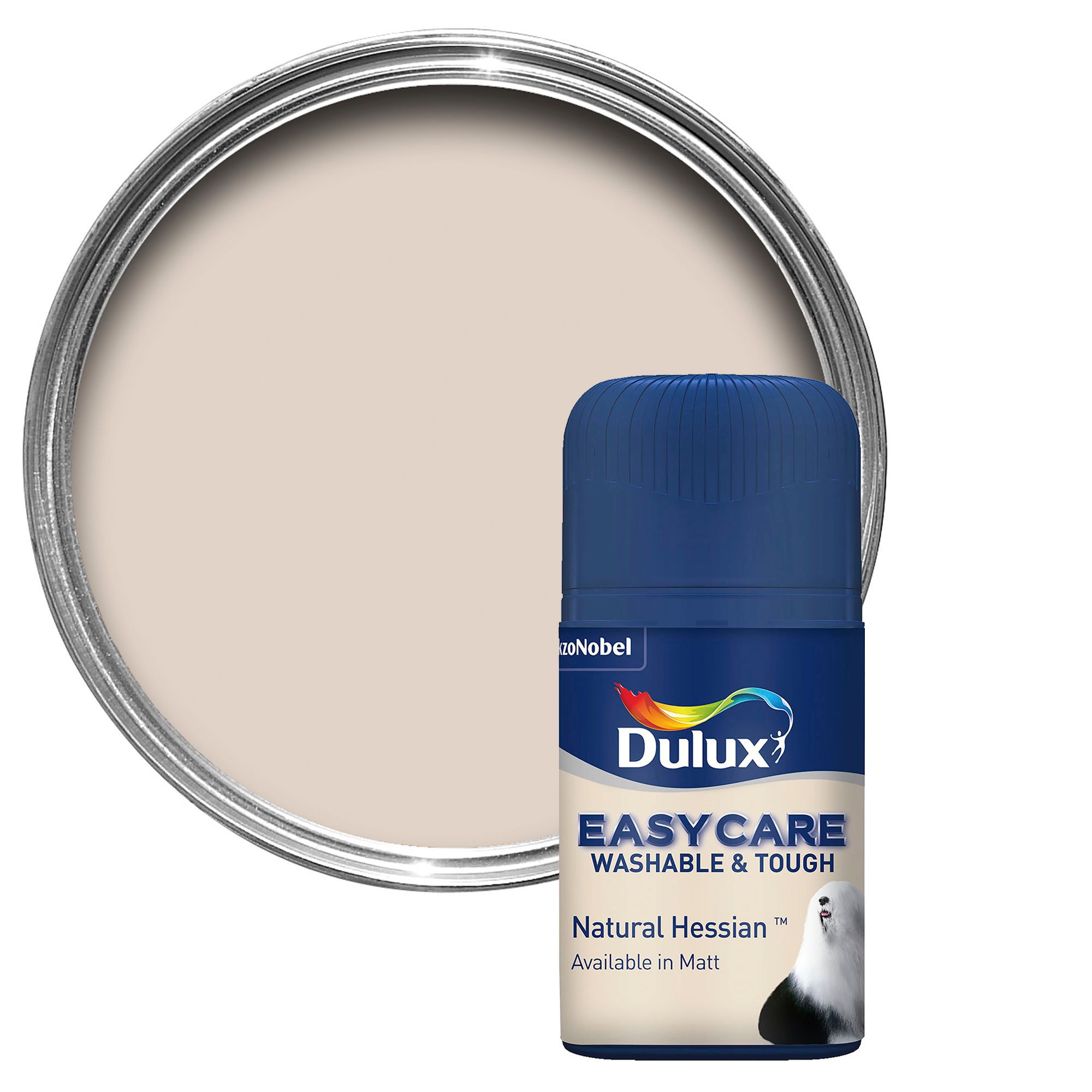 Dulux Easycare Natural Hessian Matt Emulsion Paint 0.05L Tester Pot ...