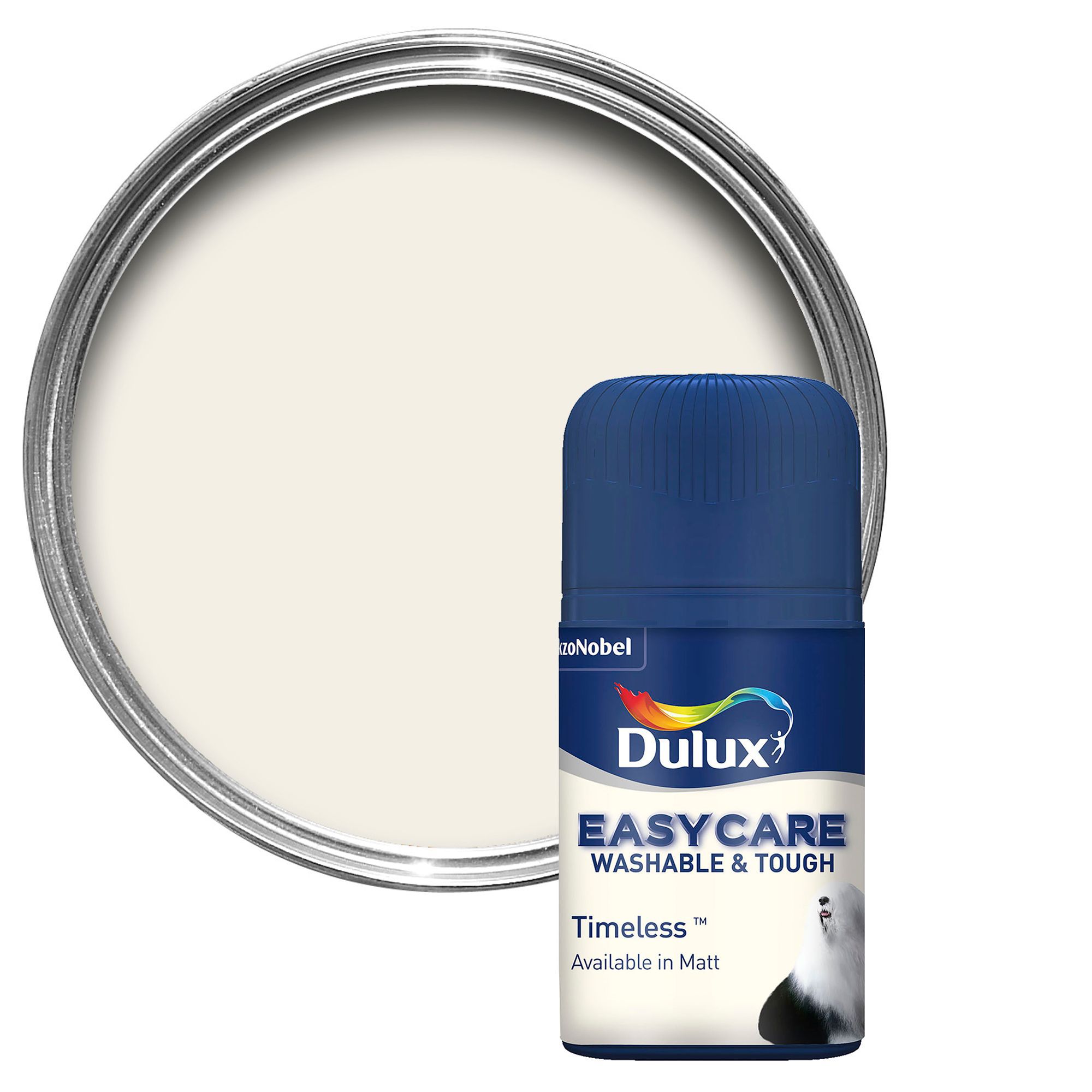 Dulux Easycare Timeless Matt Emulsion Paint 0.05L Tester Pot ...