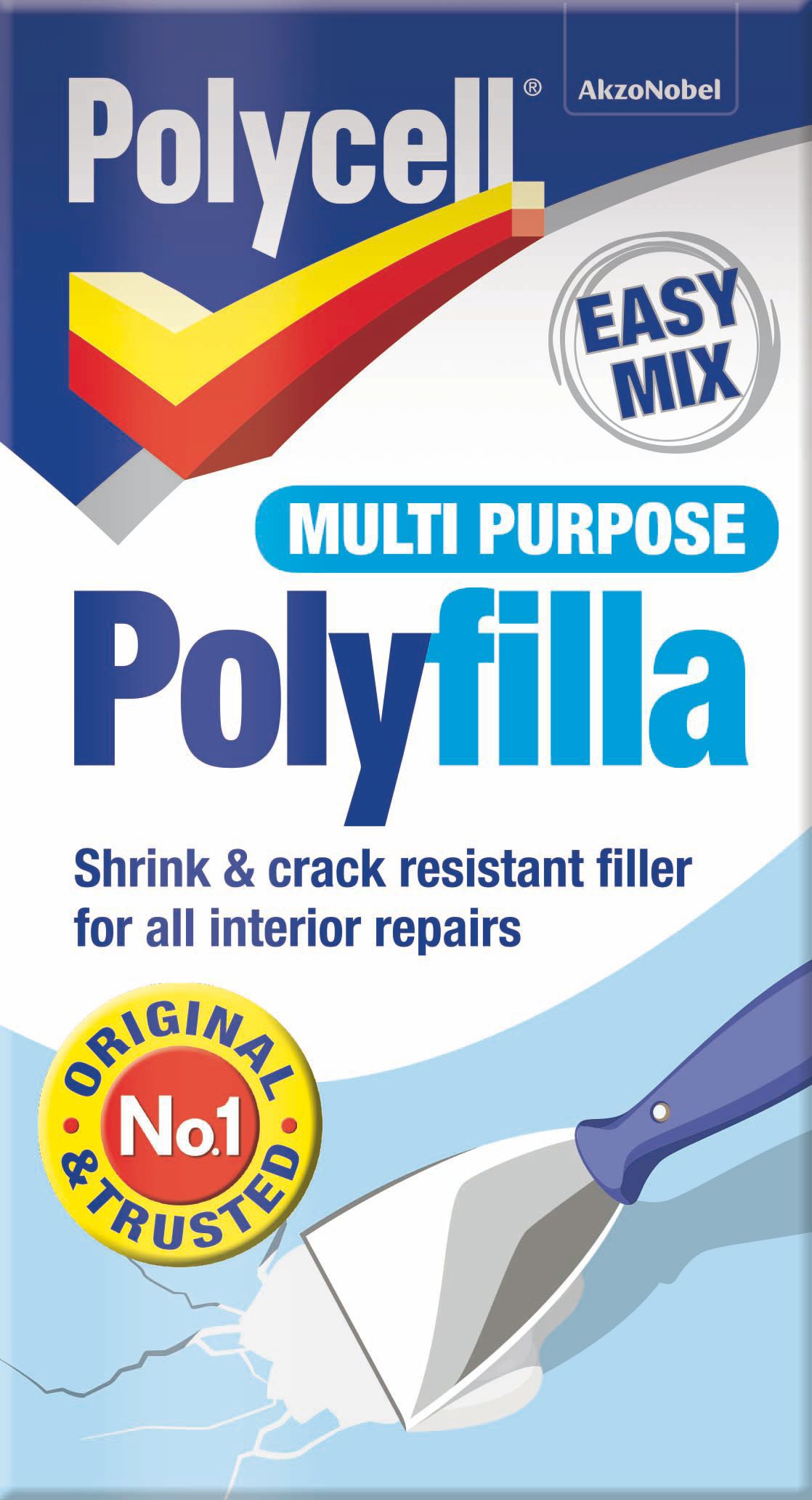 5010212636626 POLYCELL MP POWDER FILLER WHITE 500G Departments DIY