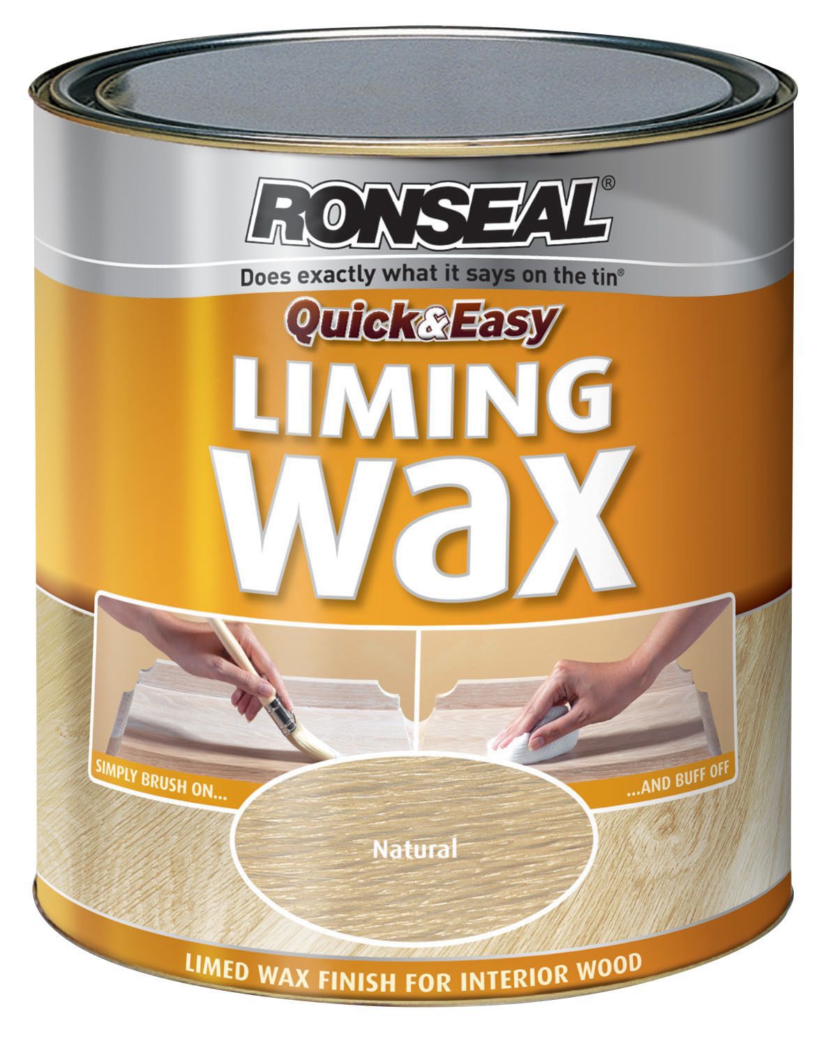 Ronseal Clear Liming wax 0.75L Departments DIY at B&Q
