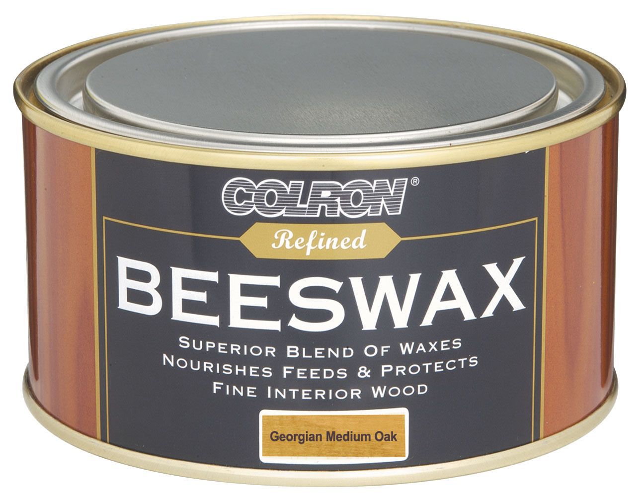 Colron Refined medium oak Matt Beeswax 0.4L Departments