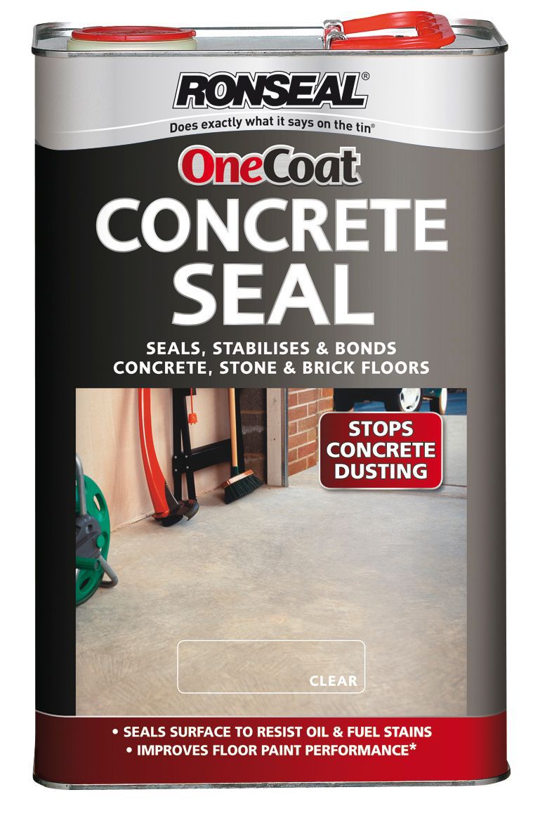 Ronseal Clear Concrete sealer 5L | Departments | DIY at B&Q