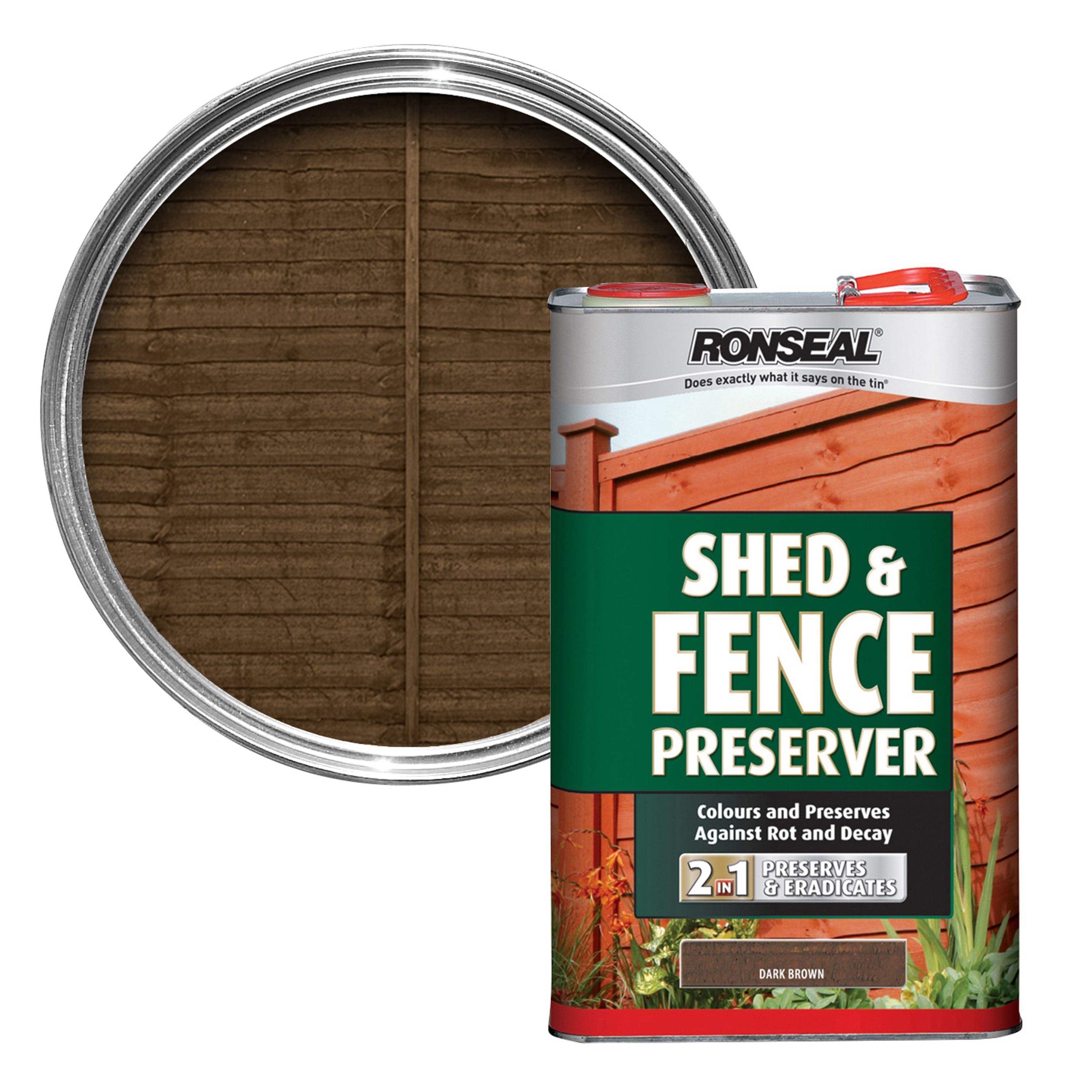 Ronseal fence & shed wood preserver