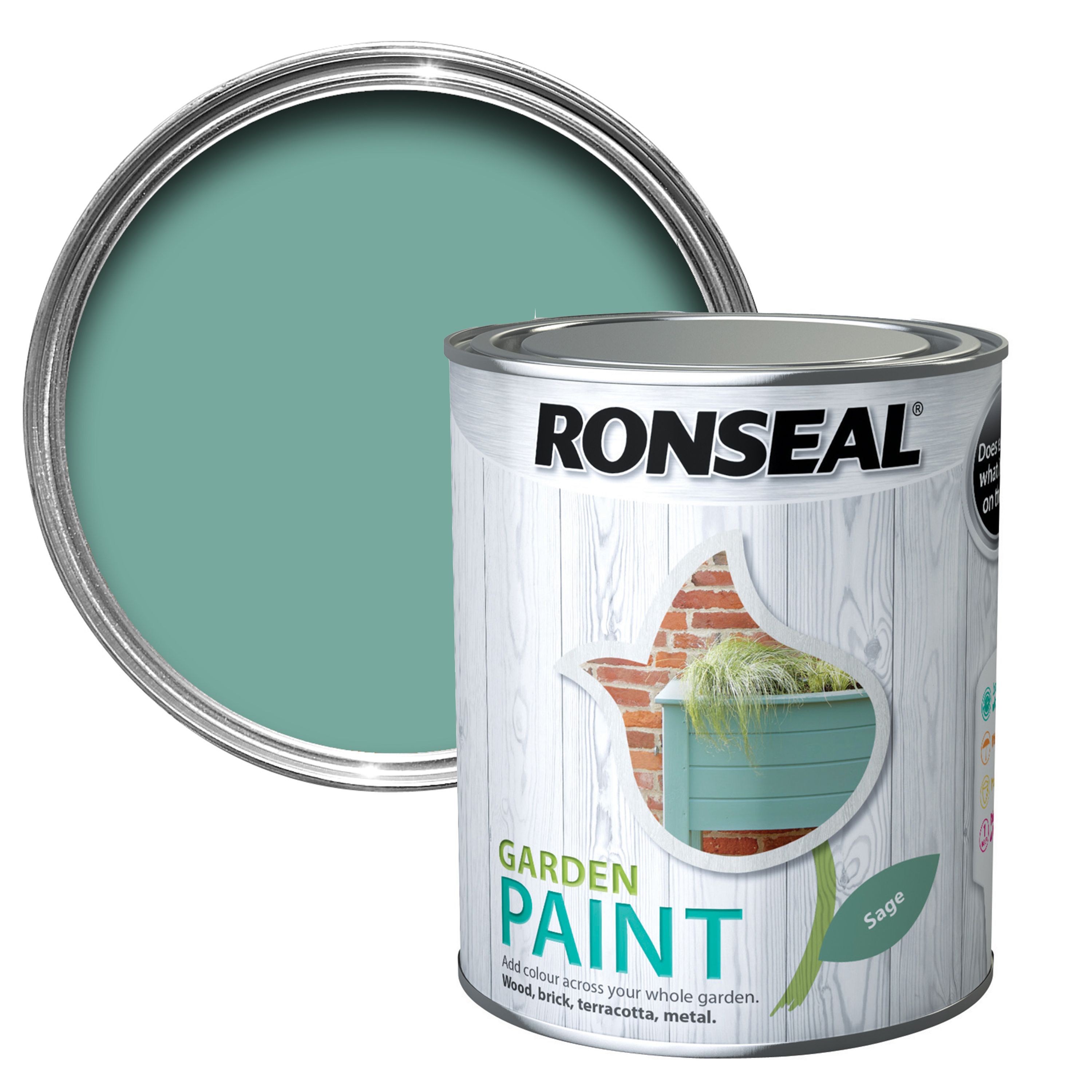Ronseal Garden Sage Matt Garden paint 0.75L | Departments | TradePoint