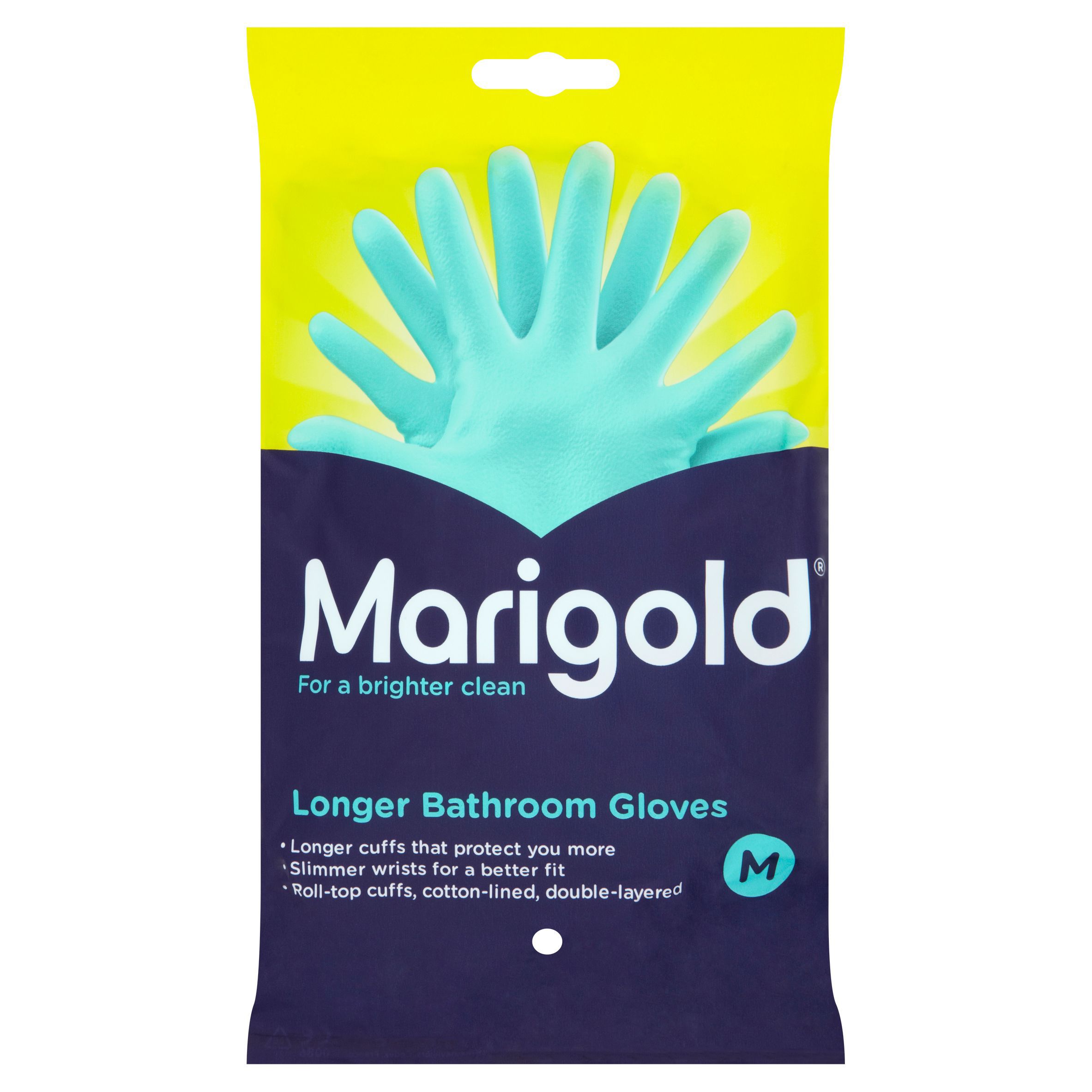 Marigold Latex Bathroom Gloves, Medium Departments DIY at B&Q