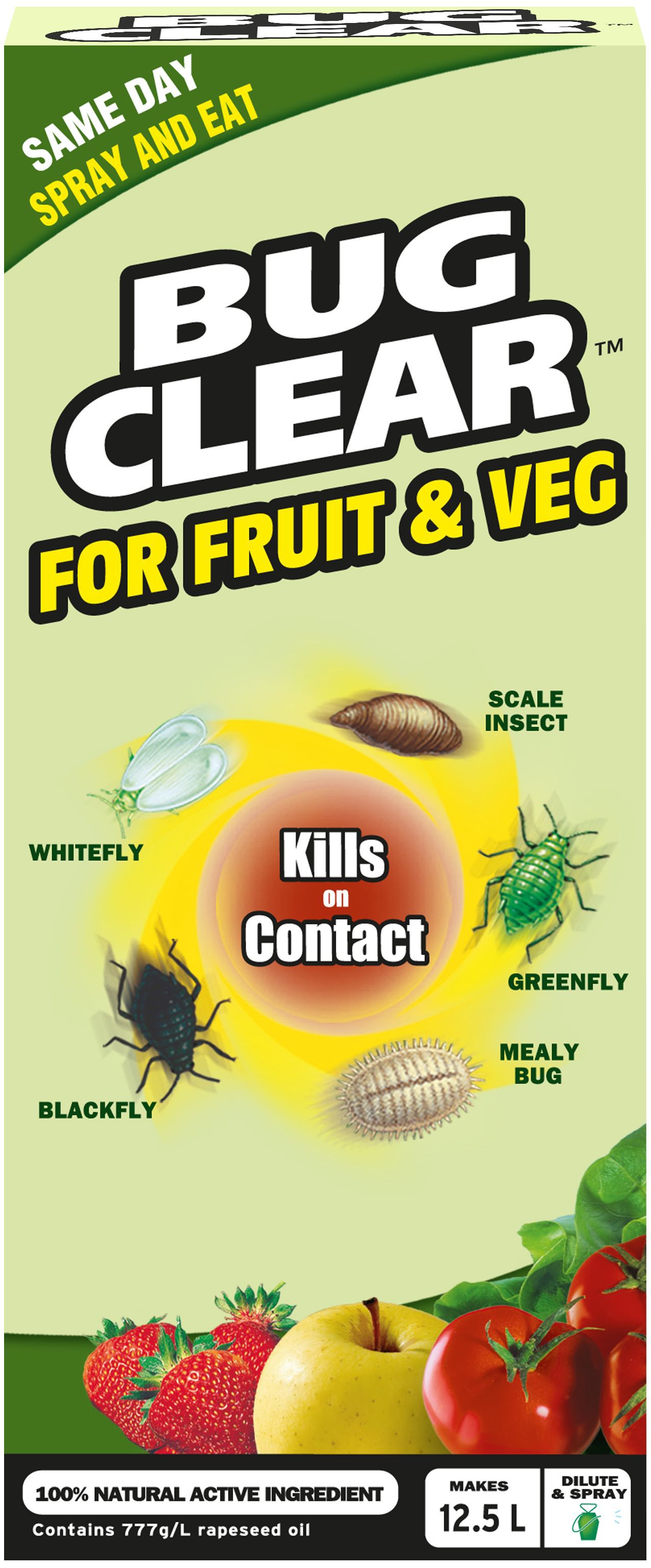 Bug Clear Fruit & Vegetable Pest Control 0.75L | Departments | DIY At B&Q