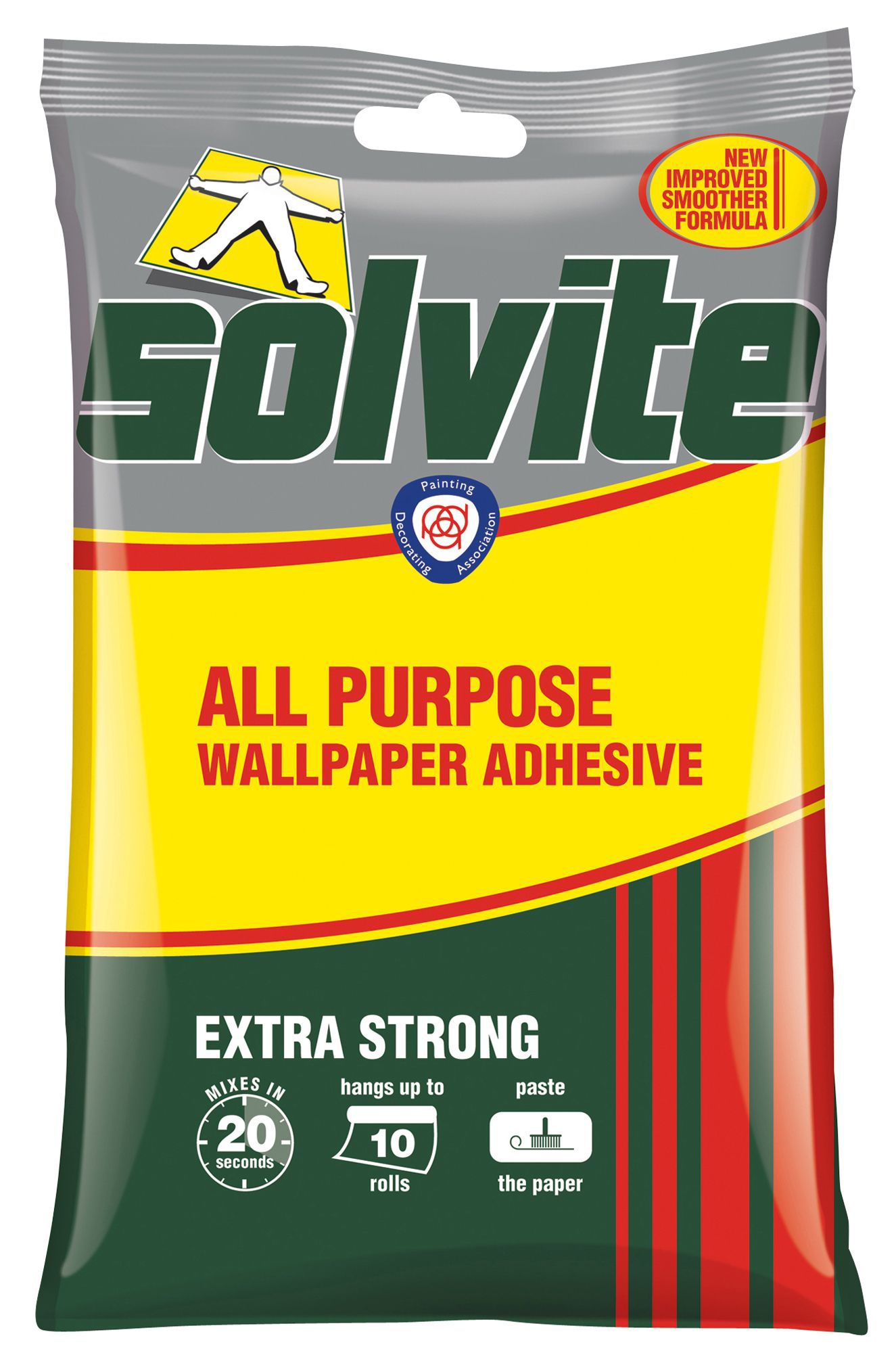 Solvite All purpose Wallpaper adhesive 185g | Departments | DIY at B&Q