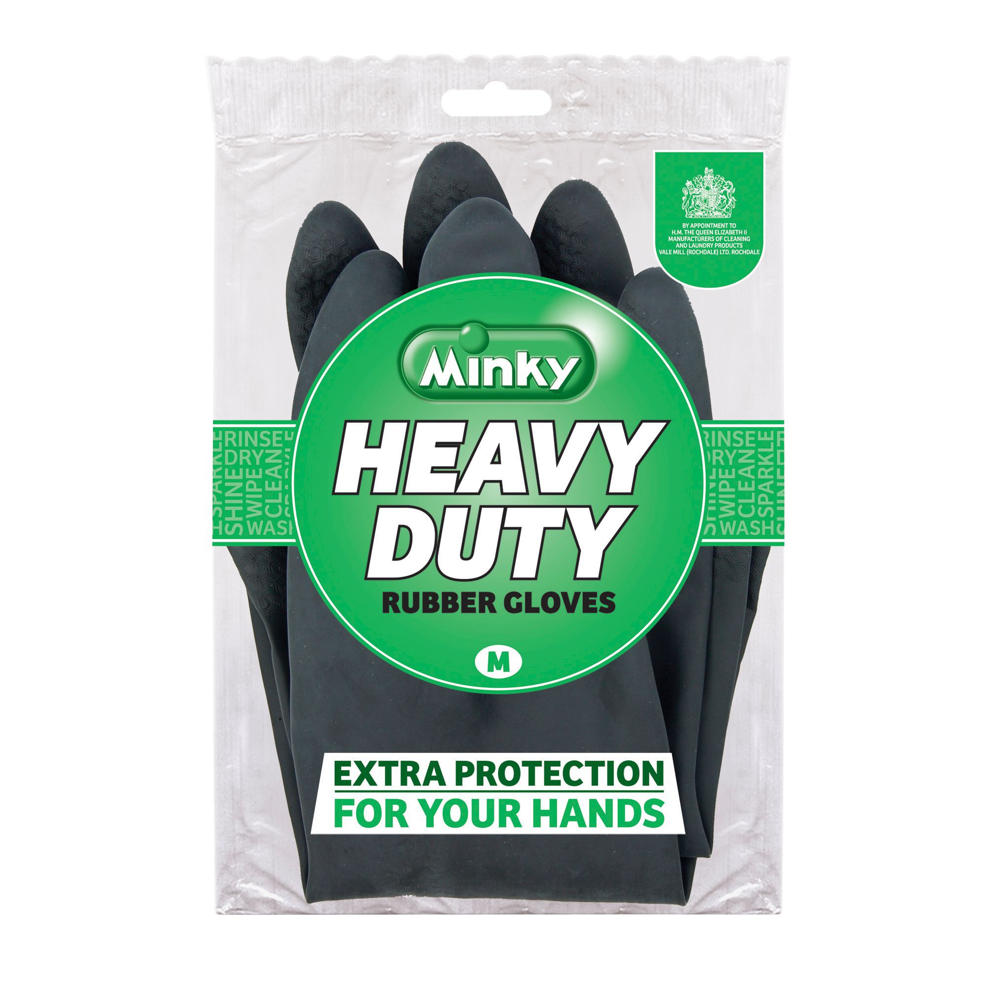 Minky Medium Gloves, Pack of 1 Pair Departments DIY at B&Q