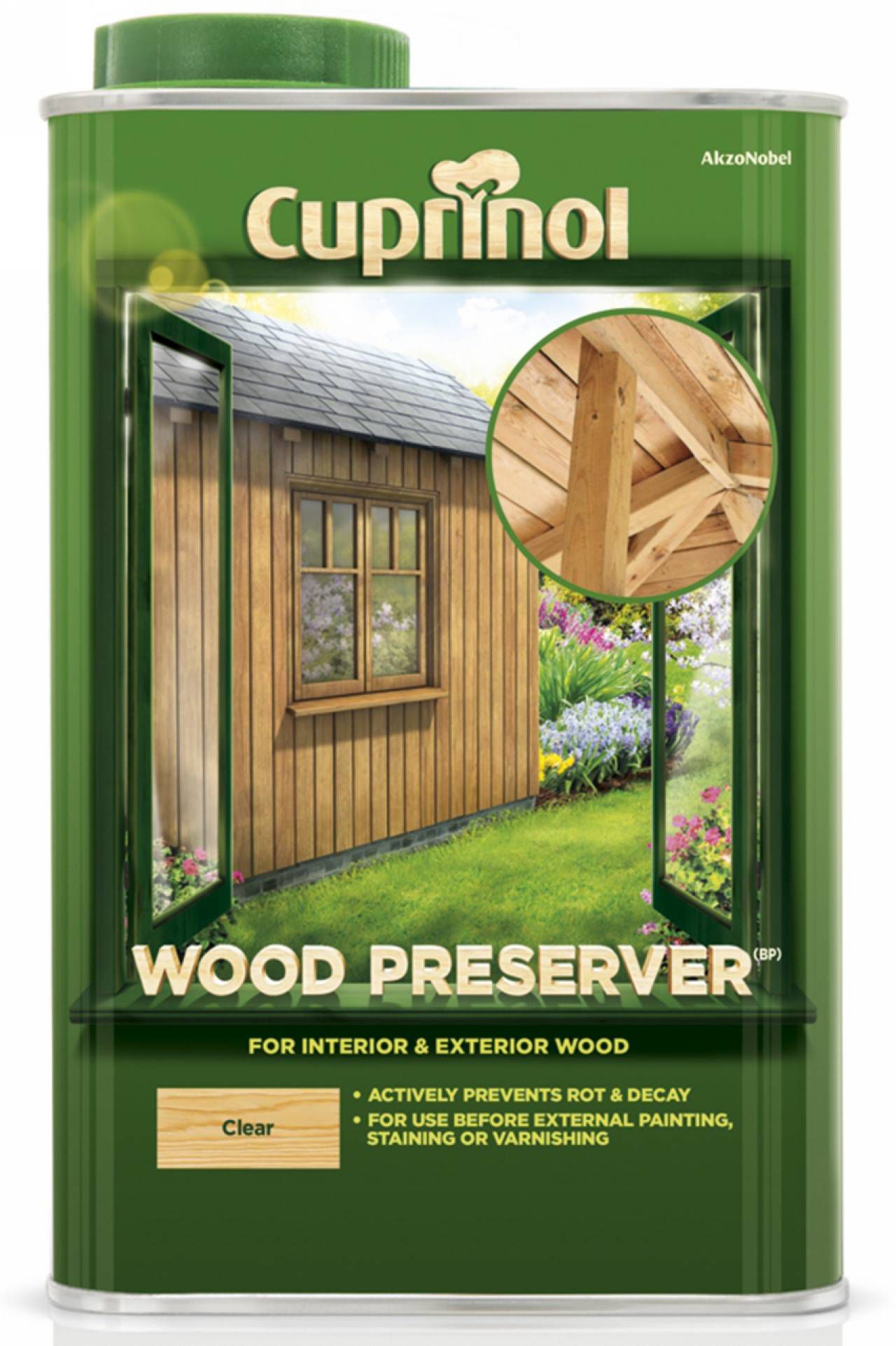 Cuprinol Clear Wood Preserver 1l Departments Diy At B Q