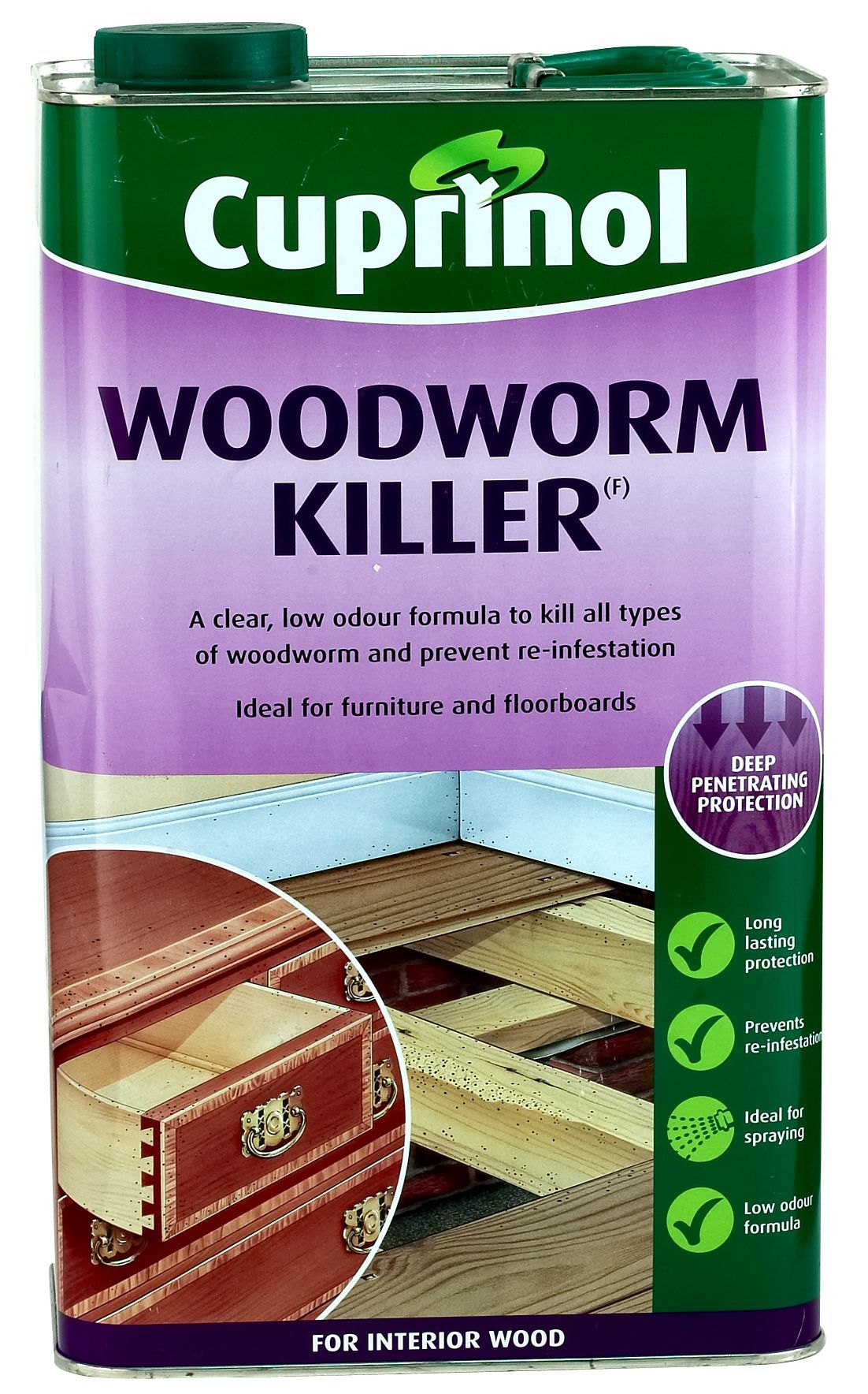 Cuprinol Clear Woodworm Killer 5L | Departments | DIY at B&Q