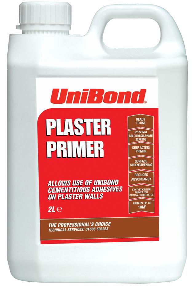 UniBond White Plaster primer Departments DIY at B&Q