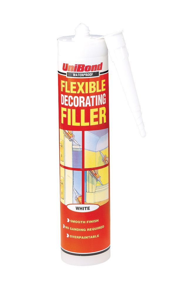 UniBond Flexible decorating filler 285ml Departments DIY at B&Q