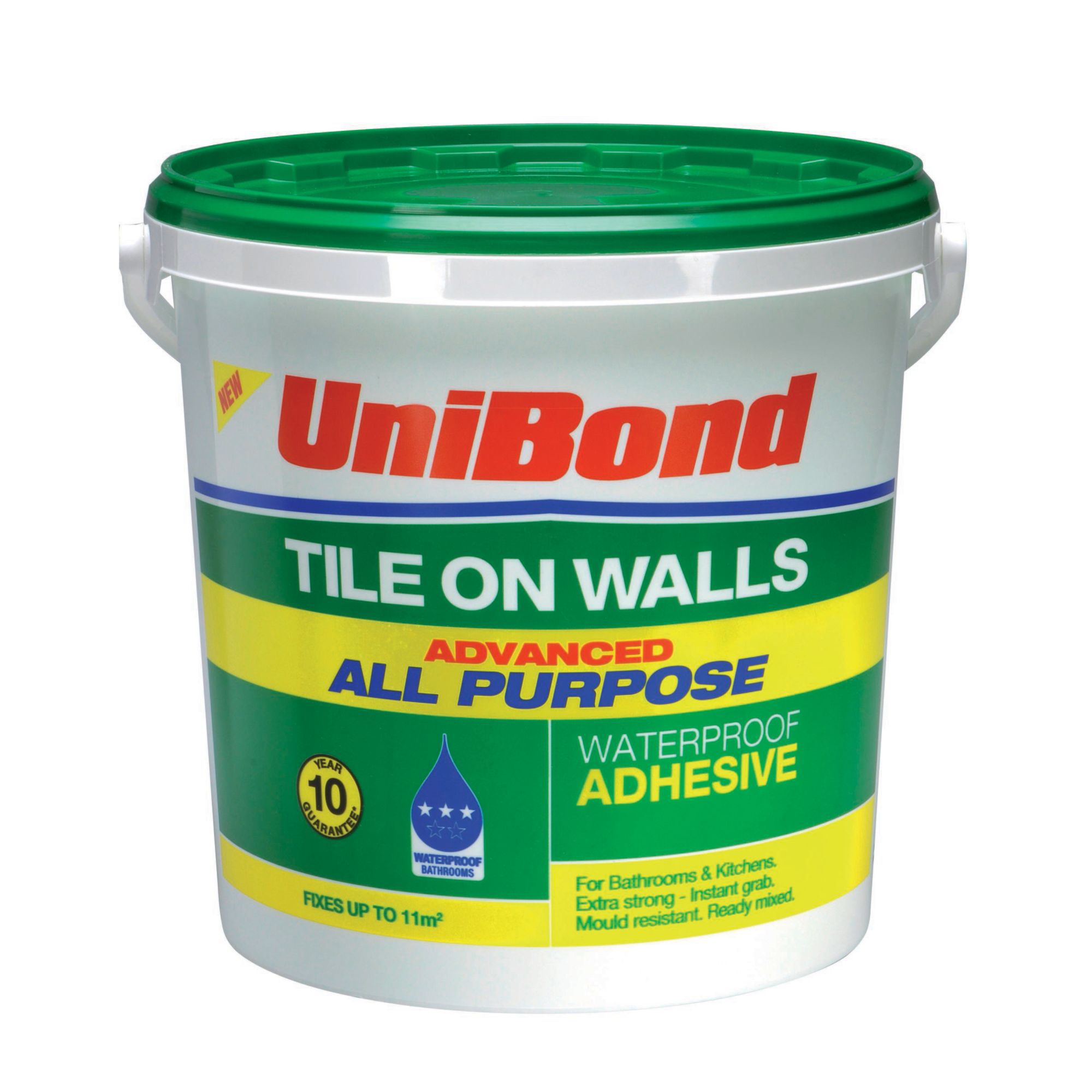 UniBond Advanced all purpose Ready to use Wall tile adhesive, Beige 14 ...