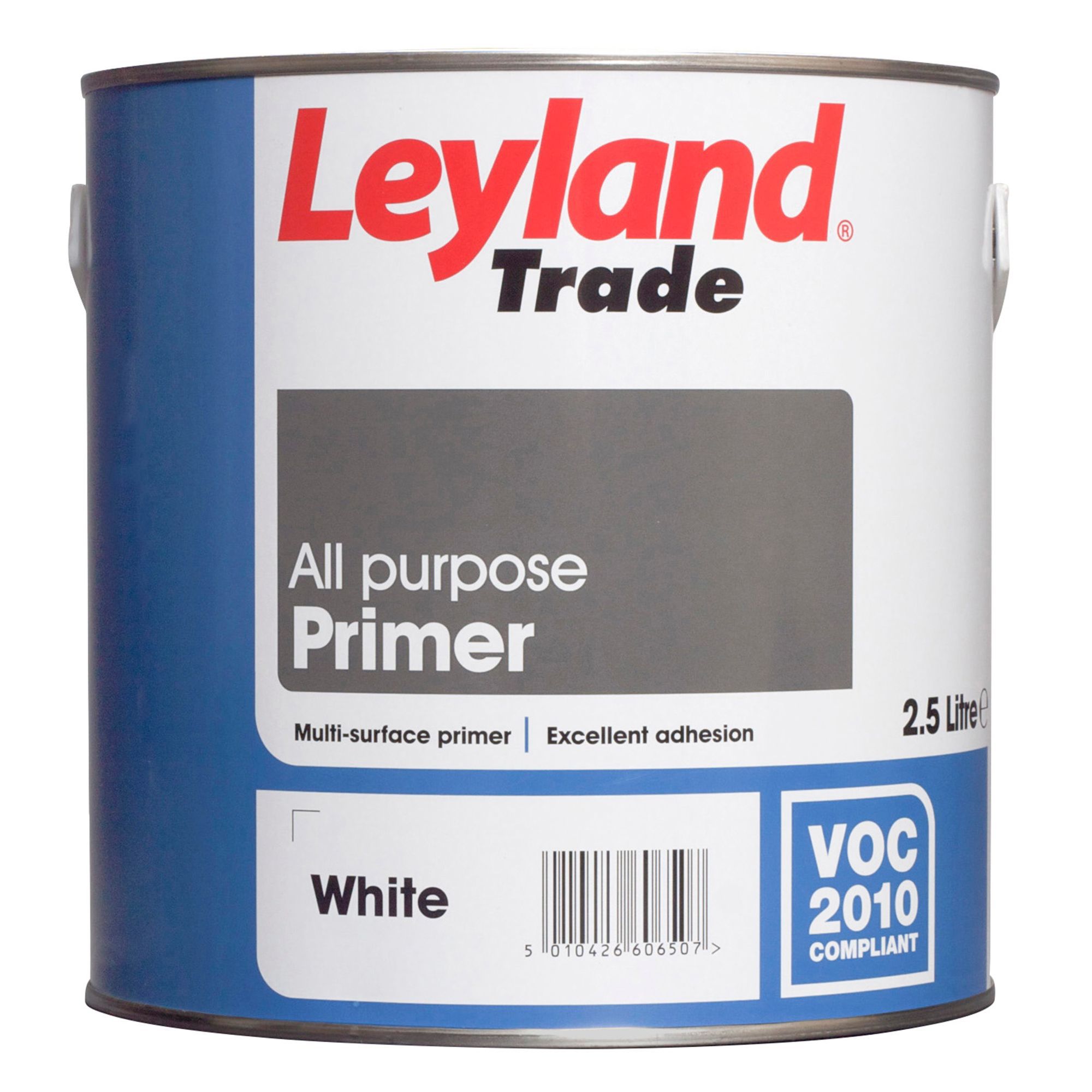 Leyland Trade White Multisurface Masonry, metal, plaster & wood Primer