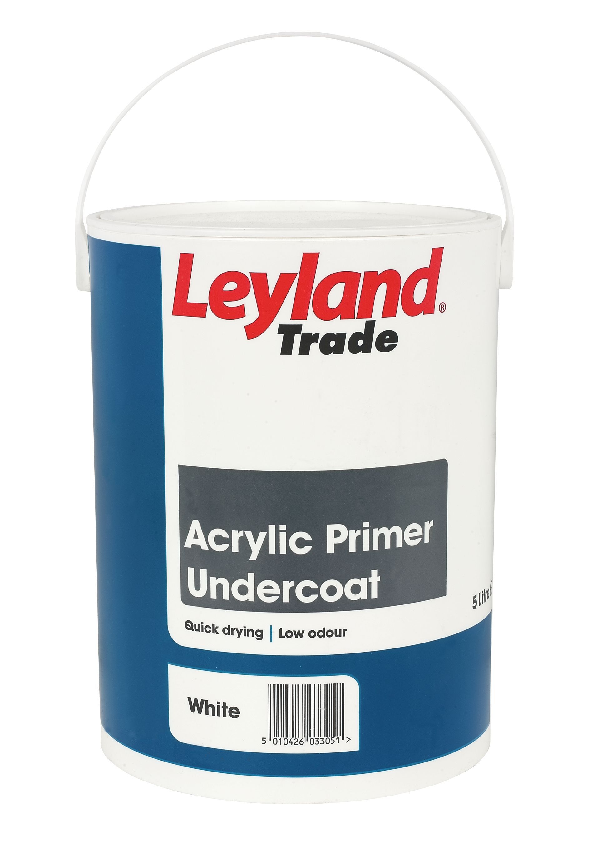 Leyland Trade Universal White Multisurface Primer & undercoat, 5L