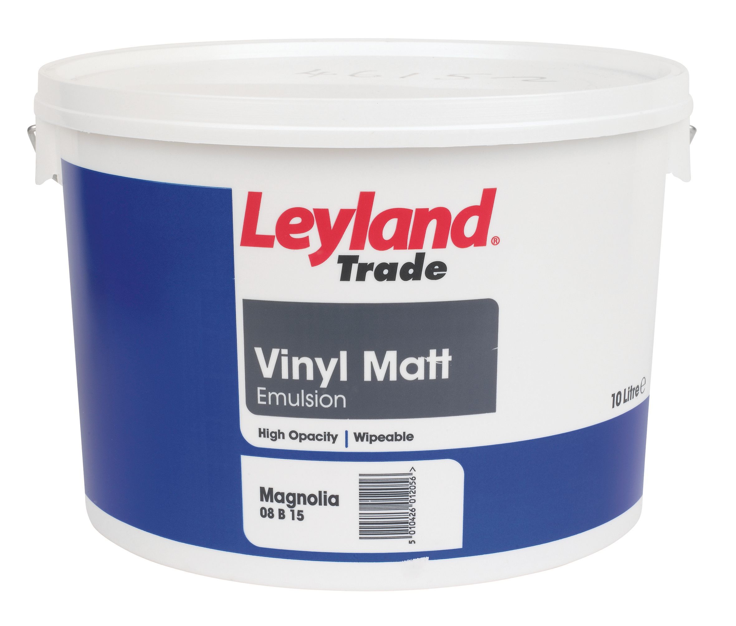 Leyland Trade Magnolia Matt Emulsion Paint 10L | Departments | DIY at B&Q